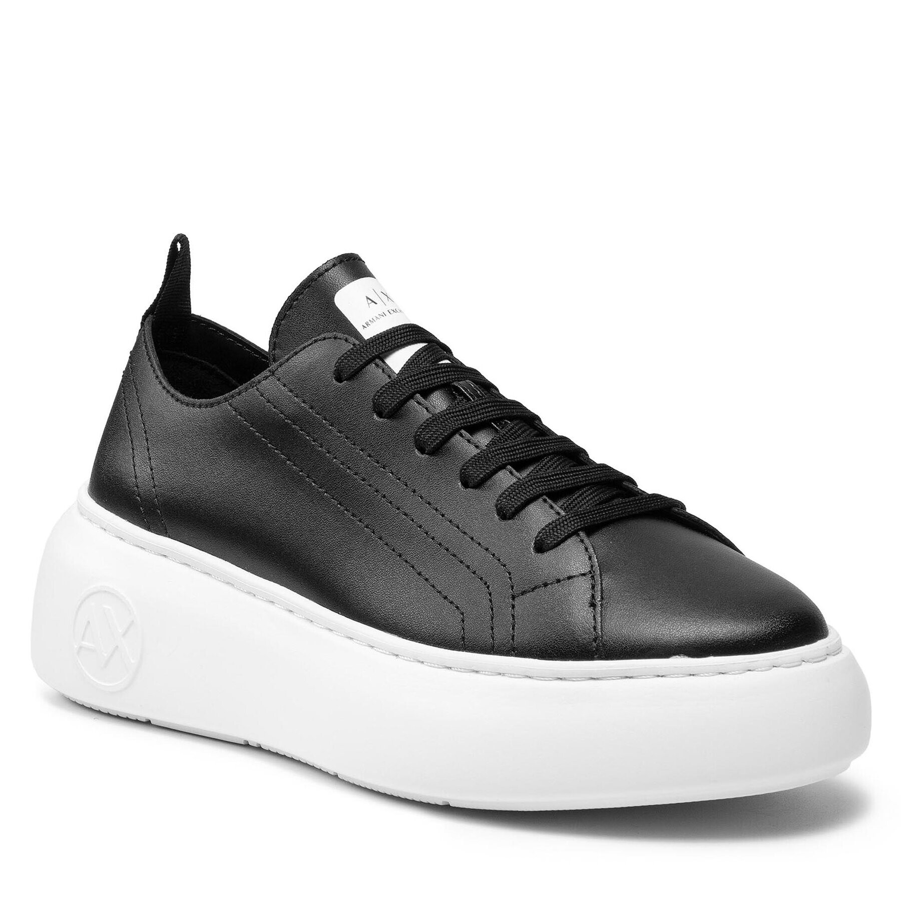 Armani Exchange Sneakersy XDX043 XCC64 00002 Čierna - Pepit.sk