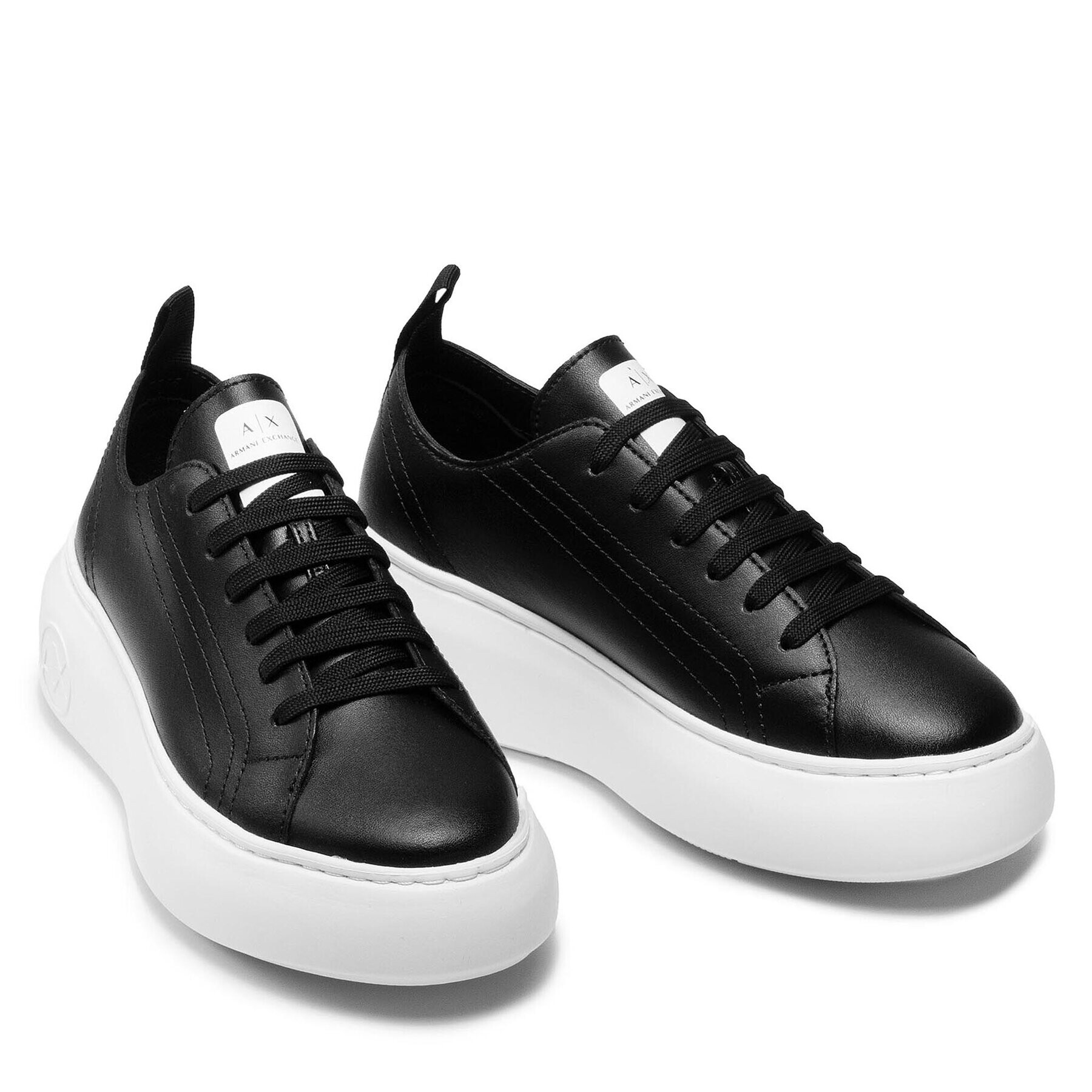 Armani Exchange Sneakersy XDX043 XCC64 00002 Čierna - Pepit.sk