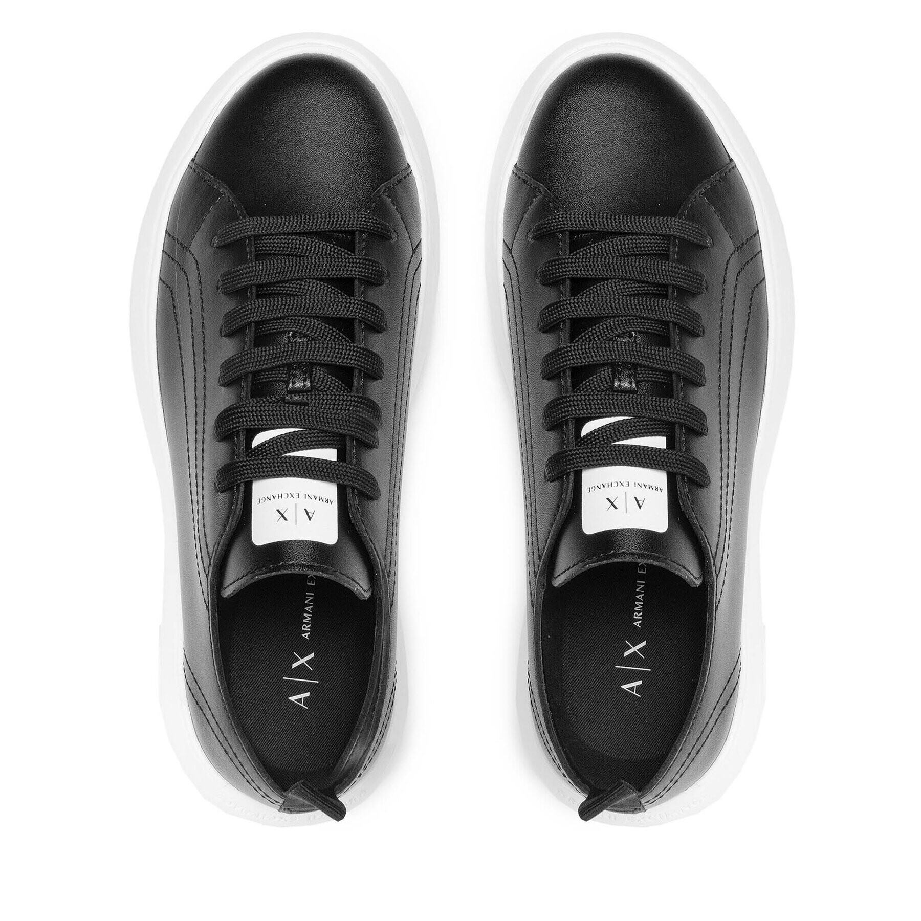 Armani Exchange Sneakersy XDX043 XCC64 00002 Čierna - Pepit.sk