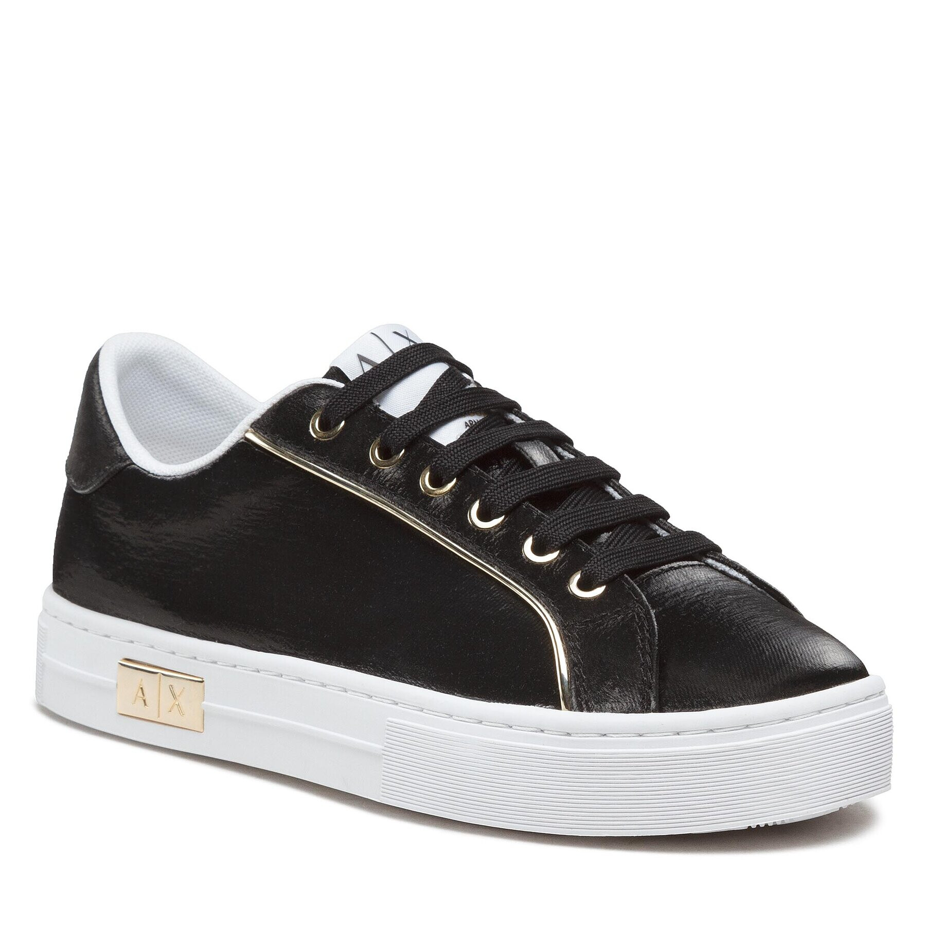 Armani Exchange Sneakersy XDX094 XV570 00002 Čierna - Pepit.sk