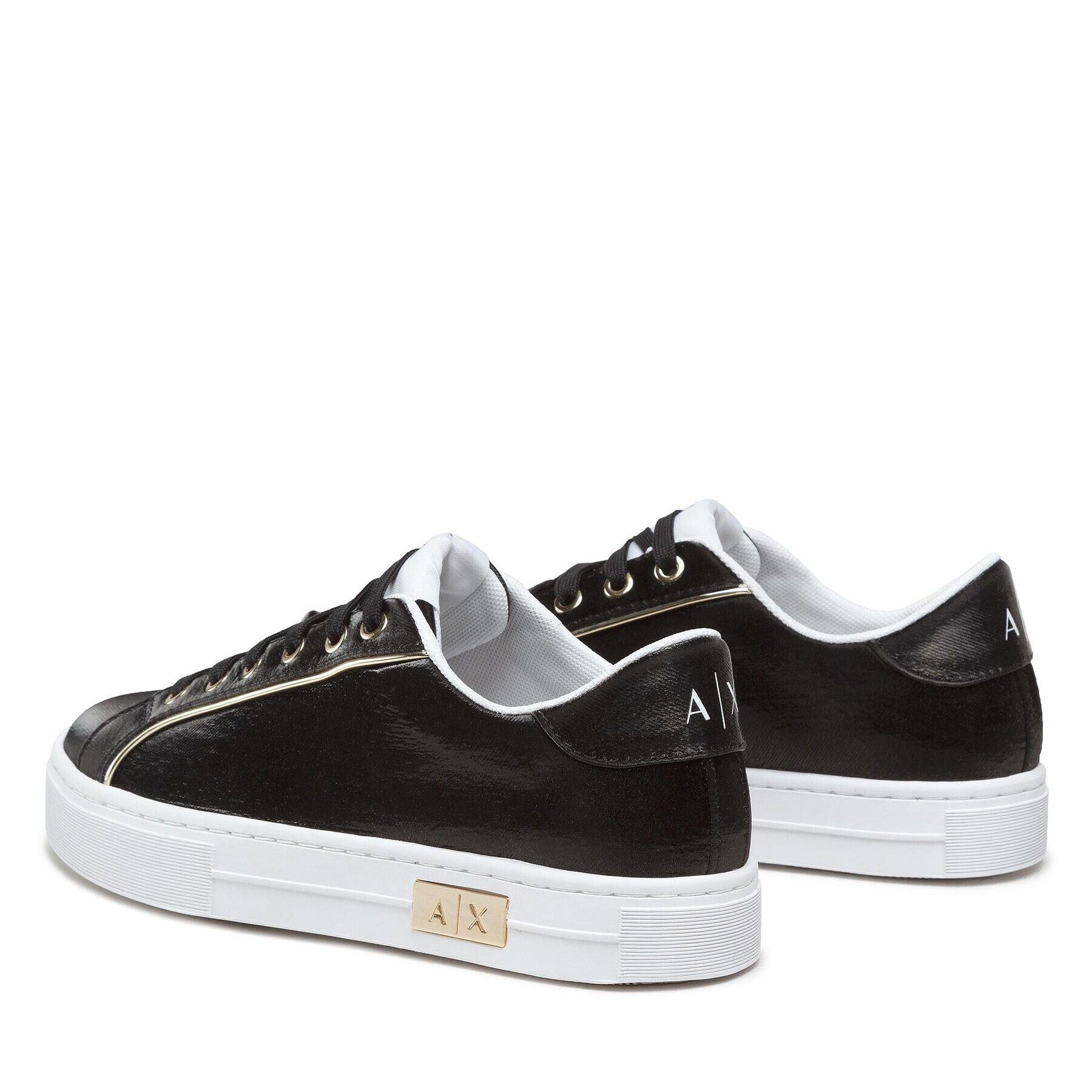 Armani Exchange Sneakersy XDX094 XV570 00002 Čierna - Pepit.sk