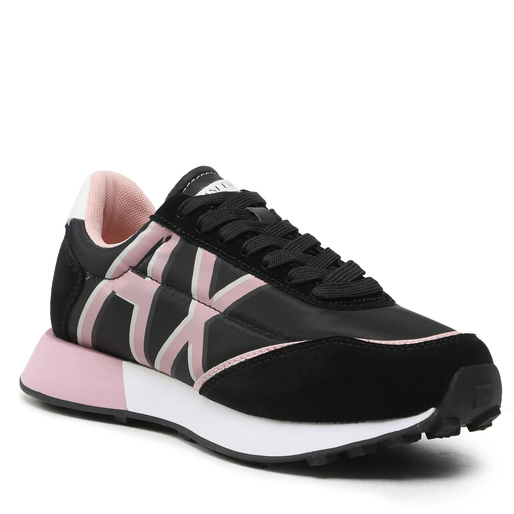 Armani Exchange Sneakersy XDX109 XV588 Čierna - Pepit.sk