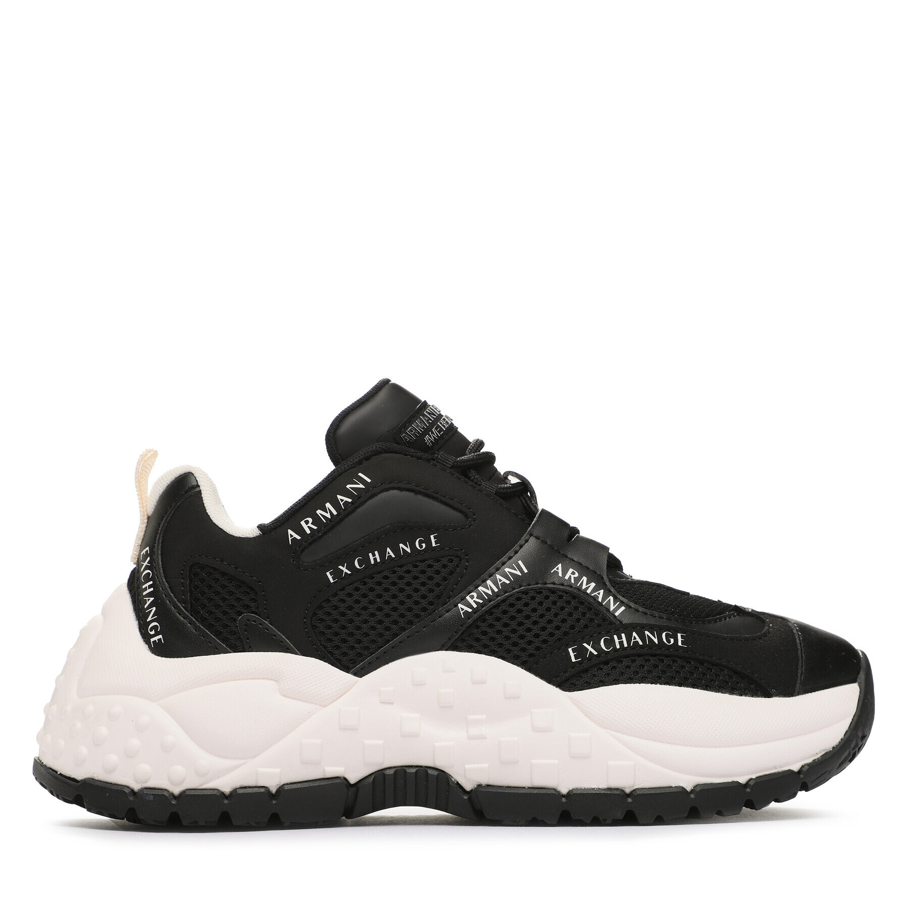 Armani Exchange Sneakersy XDX120 XV739 00002 Čierna - Pepit.sk