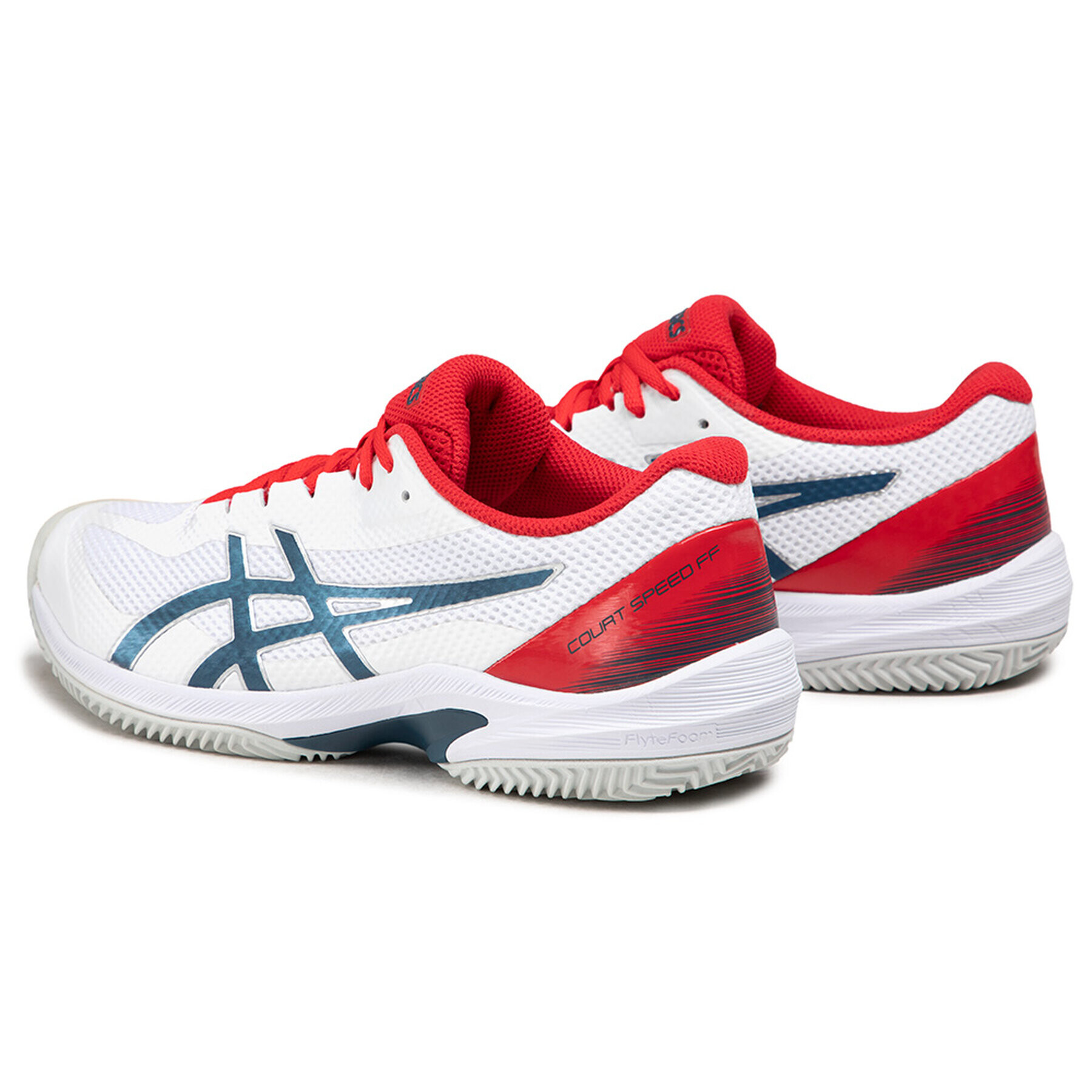 Asics Topánky Court Speed Ff Clay 1041A093 Biela - Pepit.sk