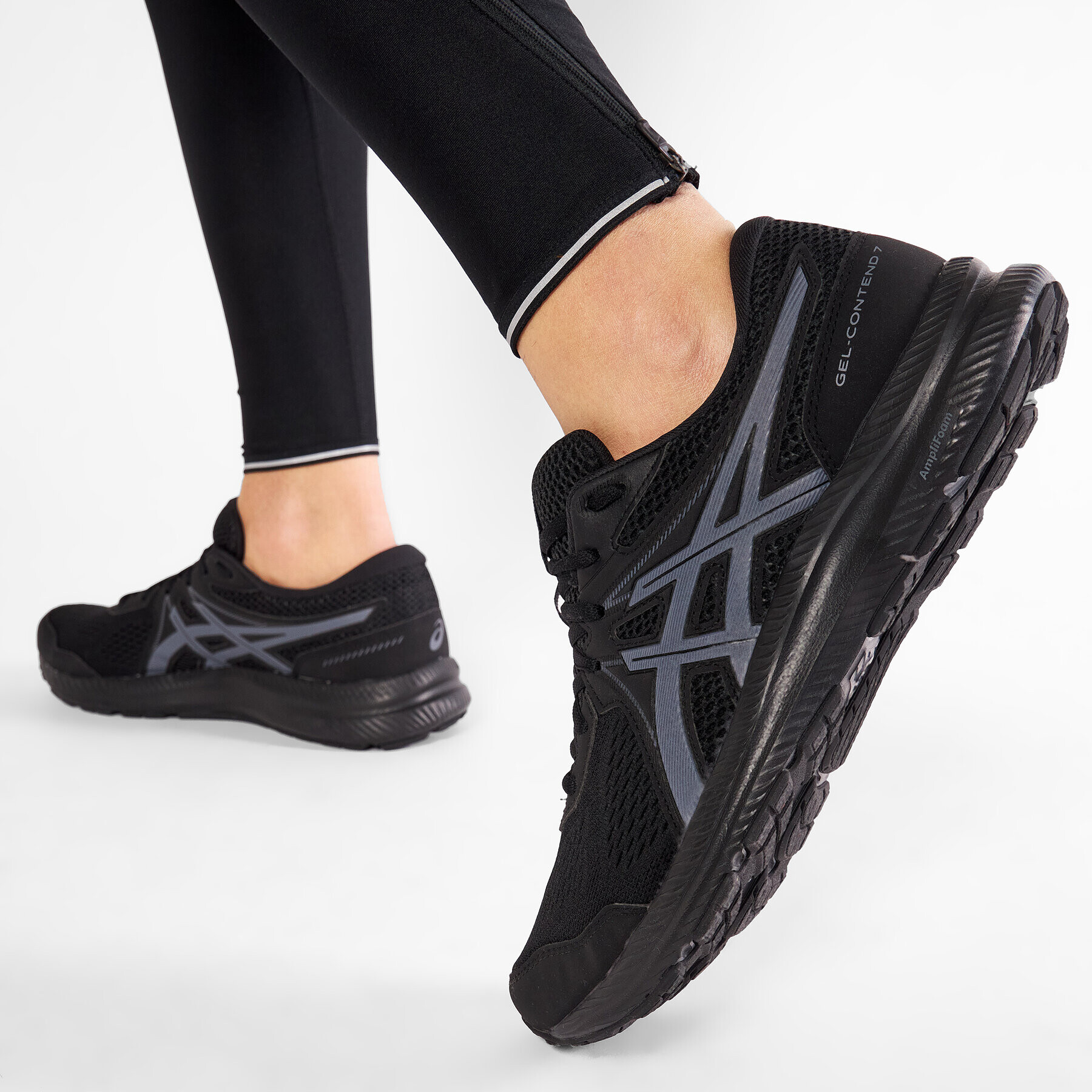 Asics Topánky Gel-Contend 7 1011B040 Čierna - Pepit.sk