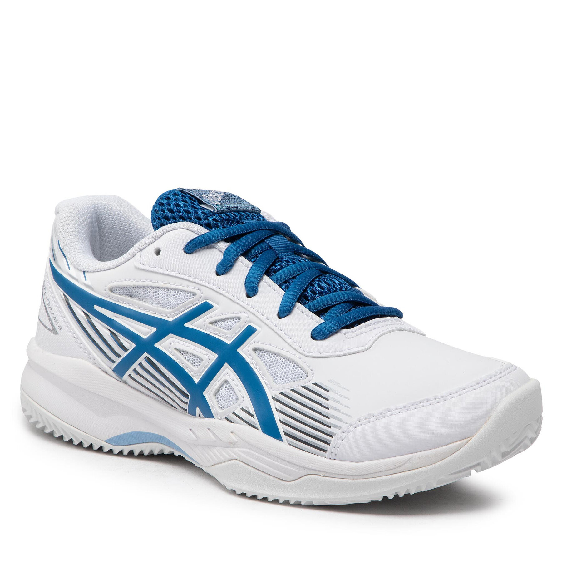 Asics Topánky Gel-Game 8 Gs Clay/Oc 1044A050 Biela - Pepit.sk