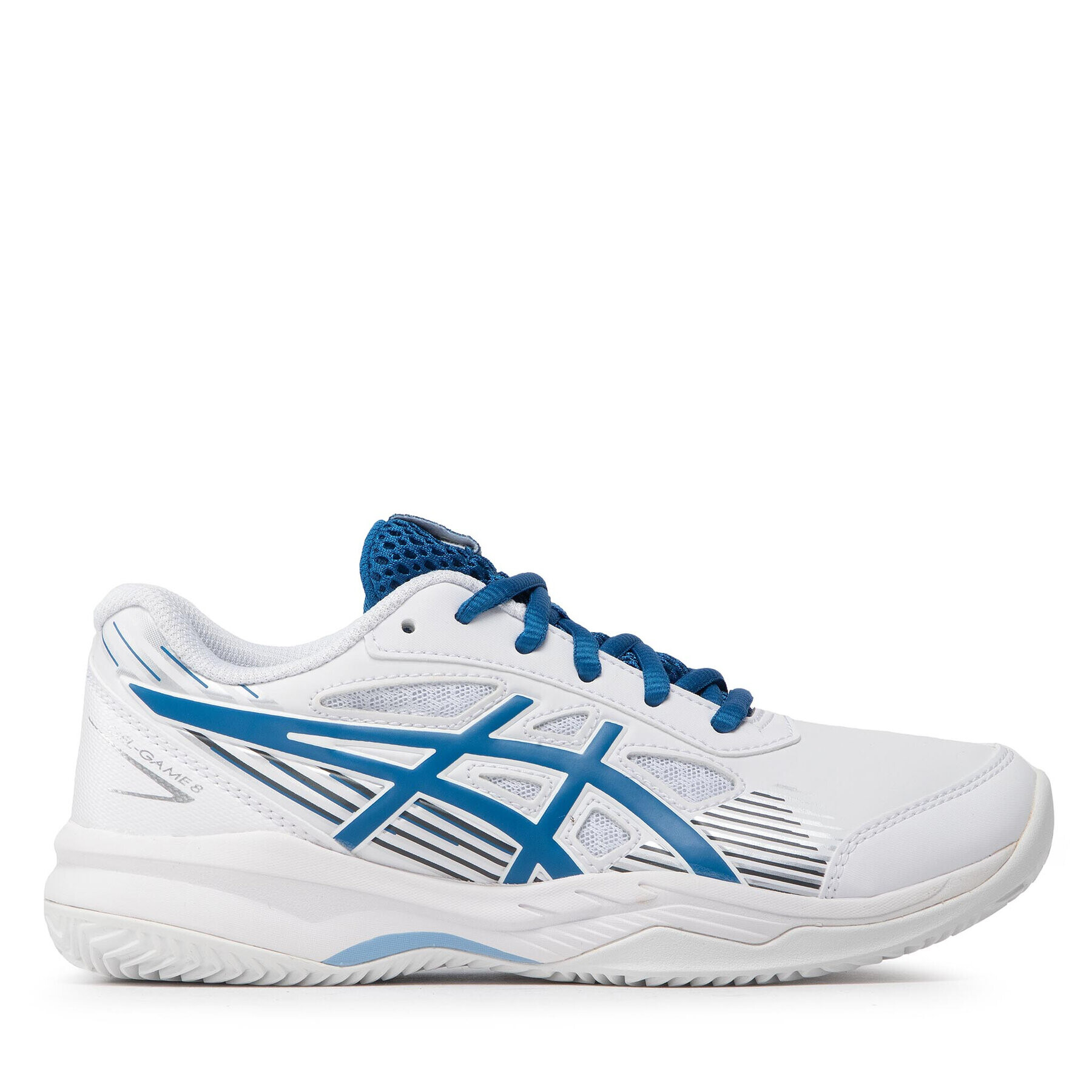 Asics Topánky Gel-Game 8 Gs Clay/Oc 1044A050 Biela - Pepit.sk