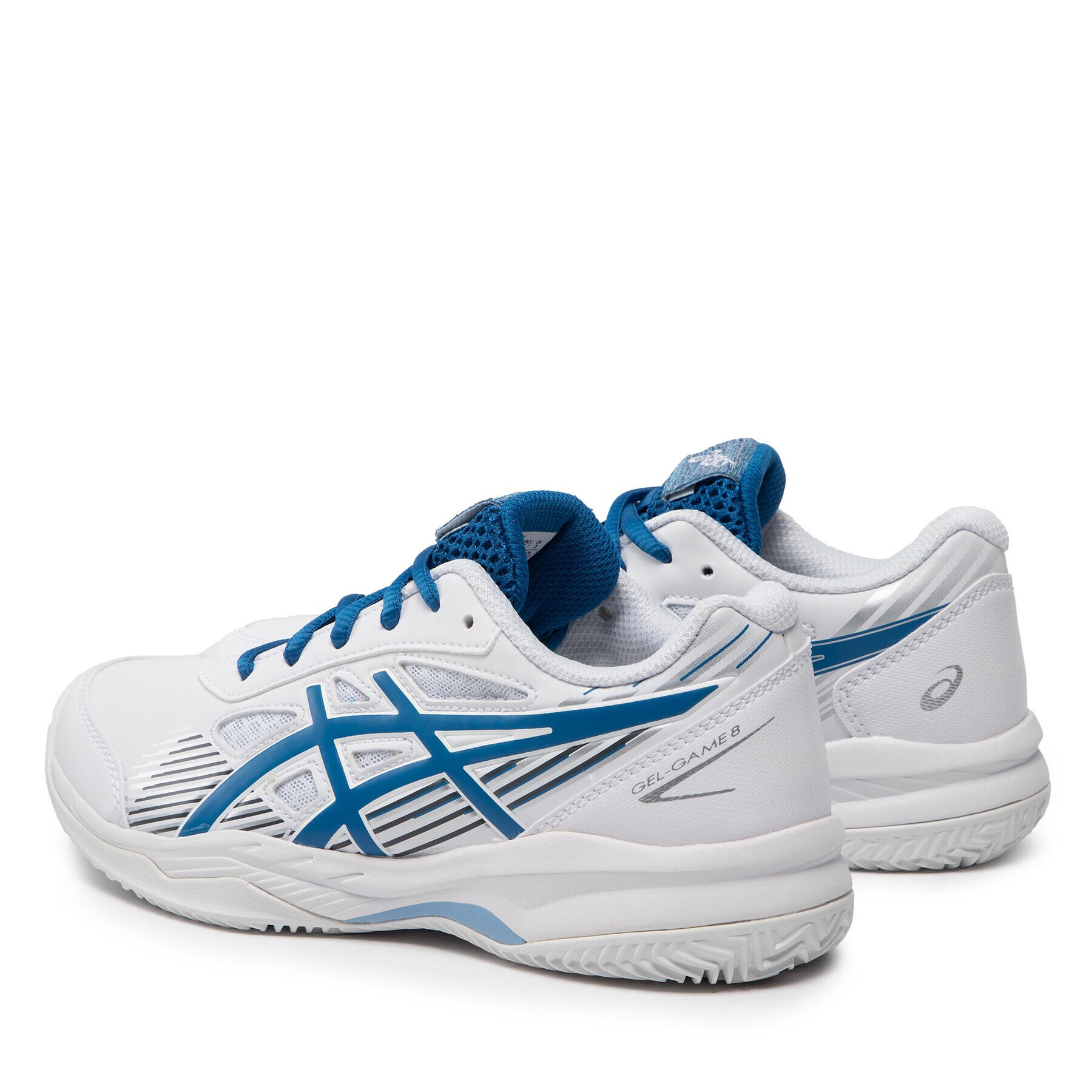 Asics Topánky Gel-Game 8 Gs Clay/Oc 1044A050 Biela - Pepit.sk