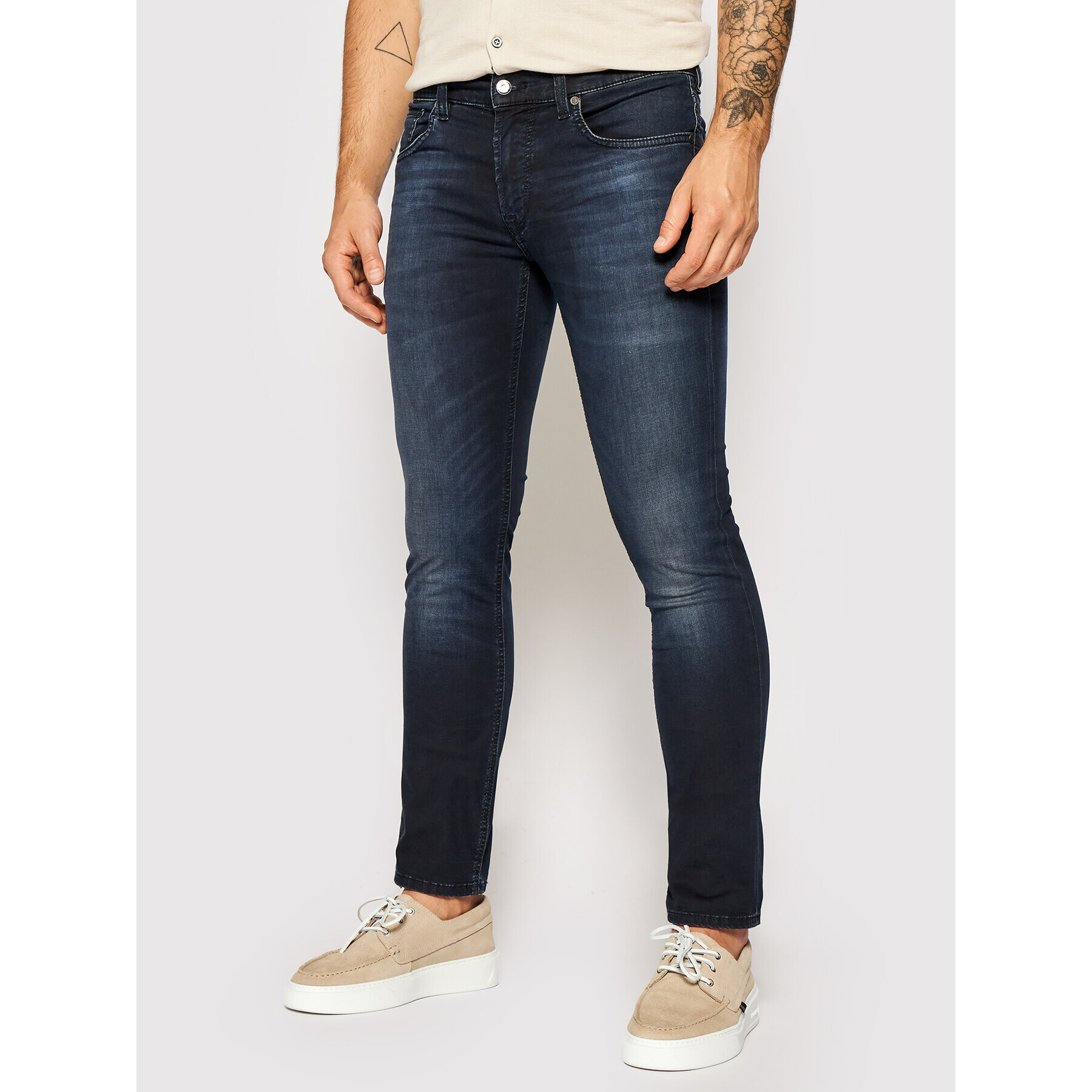 Baldessarini Džínsy John B1 16511/000/1438 Tmavomodrá Slim Fit - Pepit.sk