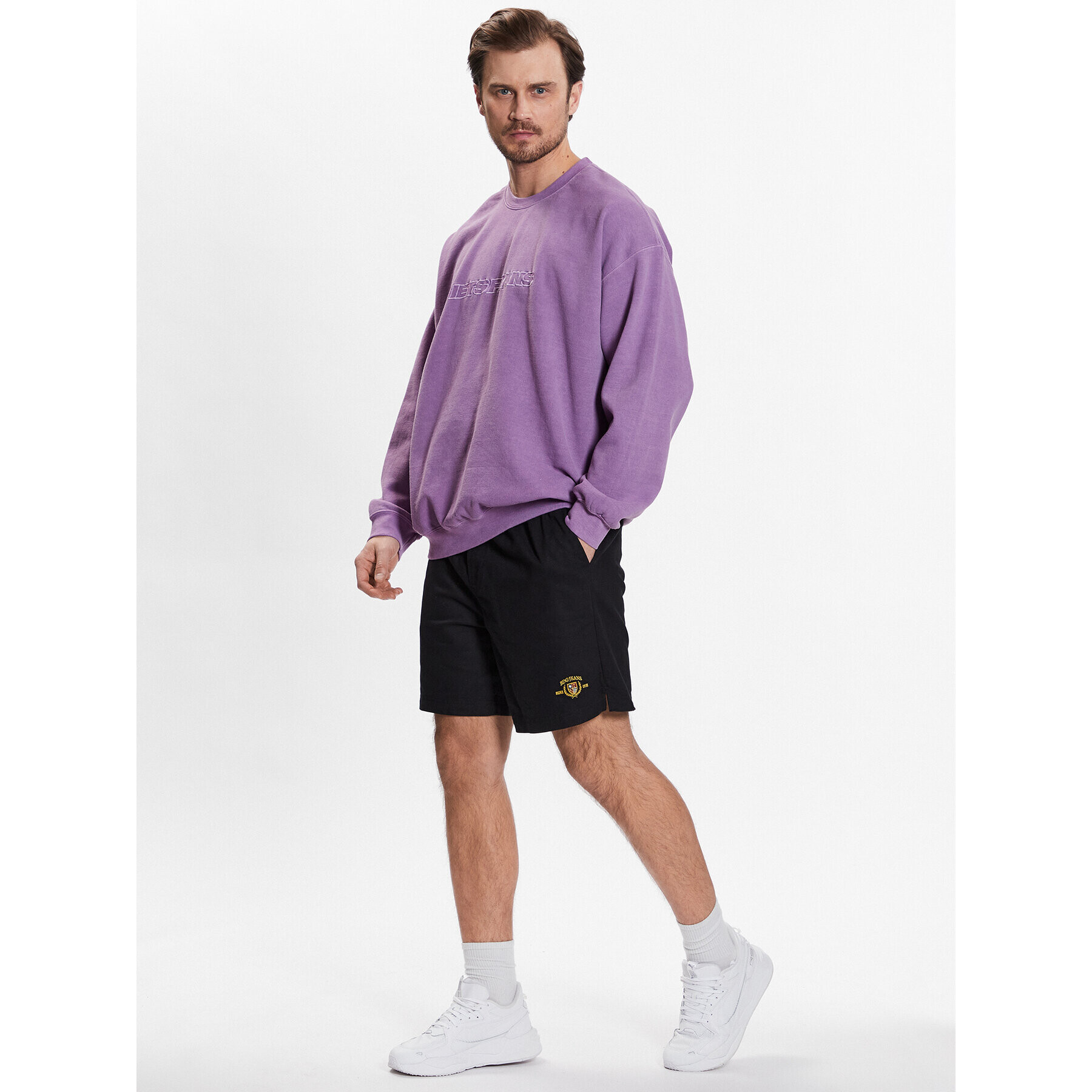 BDG Urban Outfitters Bavlnené šortky 76523299 Čierna Regular Fit - Pepit.sk