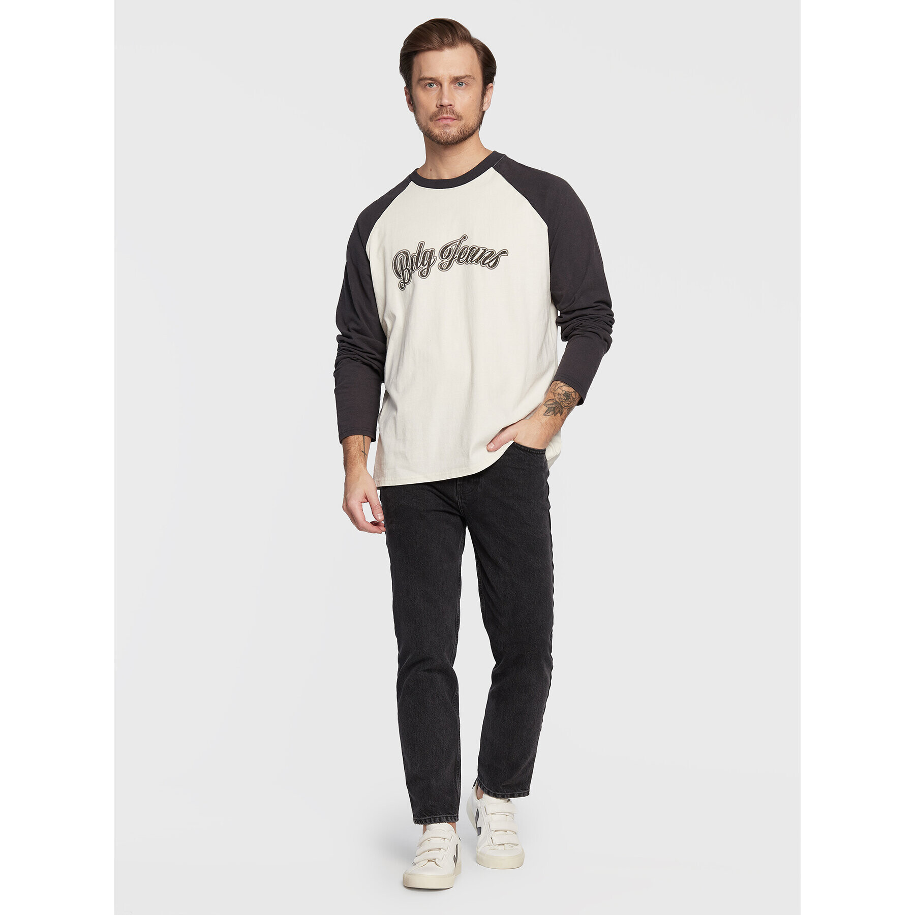 BDG Urban Outfitters S dlhými rukávmi 76161538 Béžová Relaxed Fit - Pepit.sk