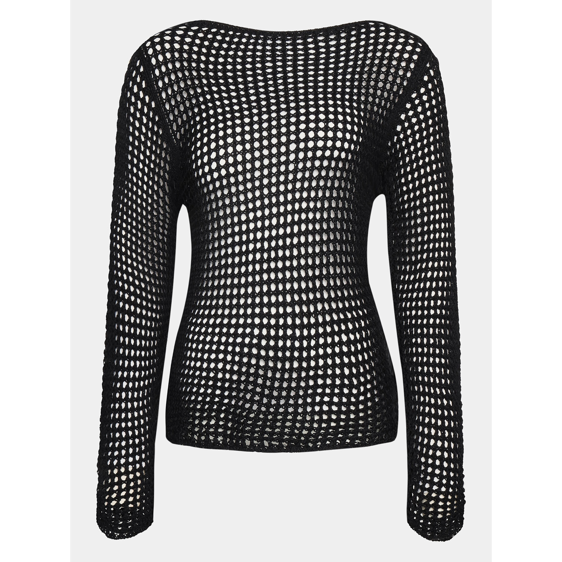 BDG Urban Outfitters Sveter Lattice 77097871 Čierna Regular Fit - Pepit.sk