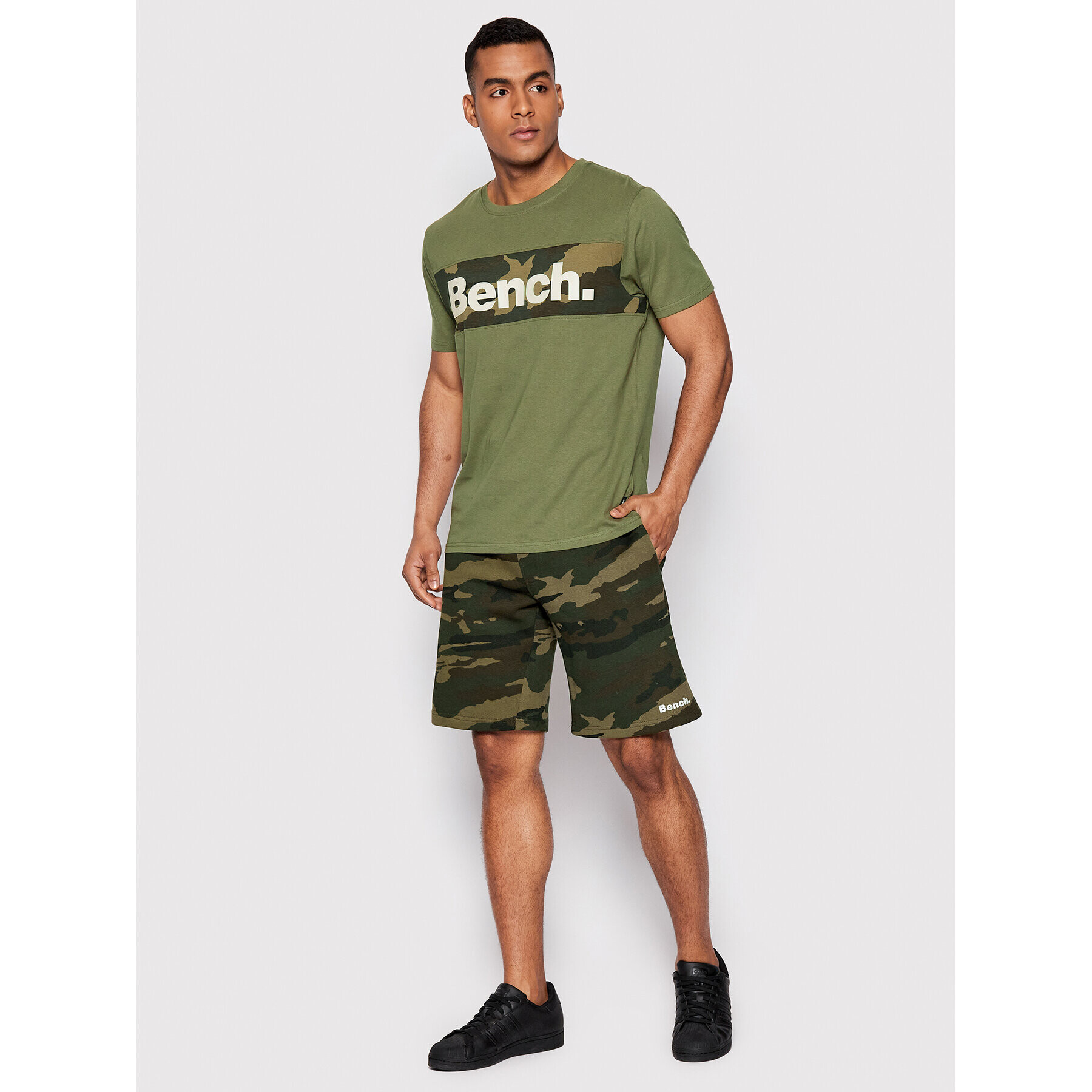 Bench Športové kraťasy Canby 120770 Zelená Regular Fit - Pepit.sk