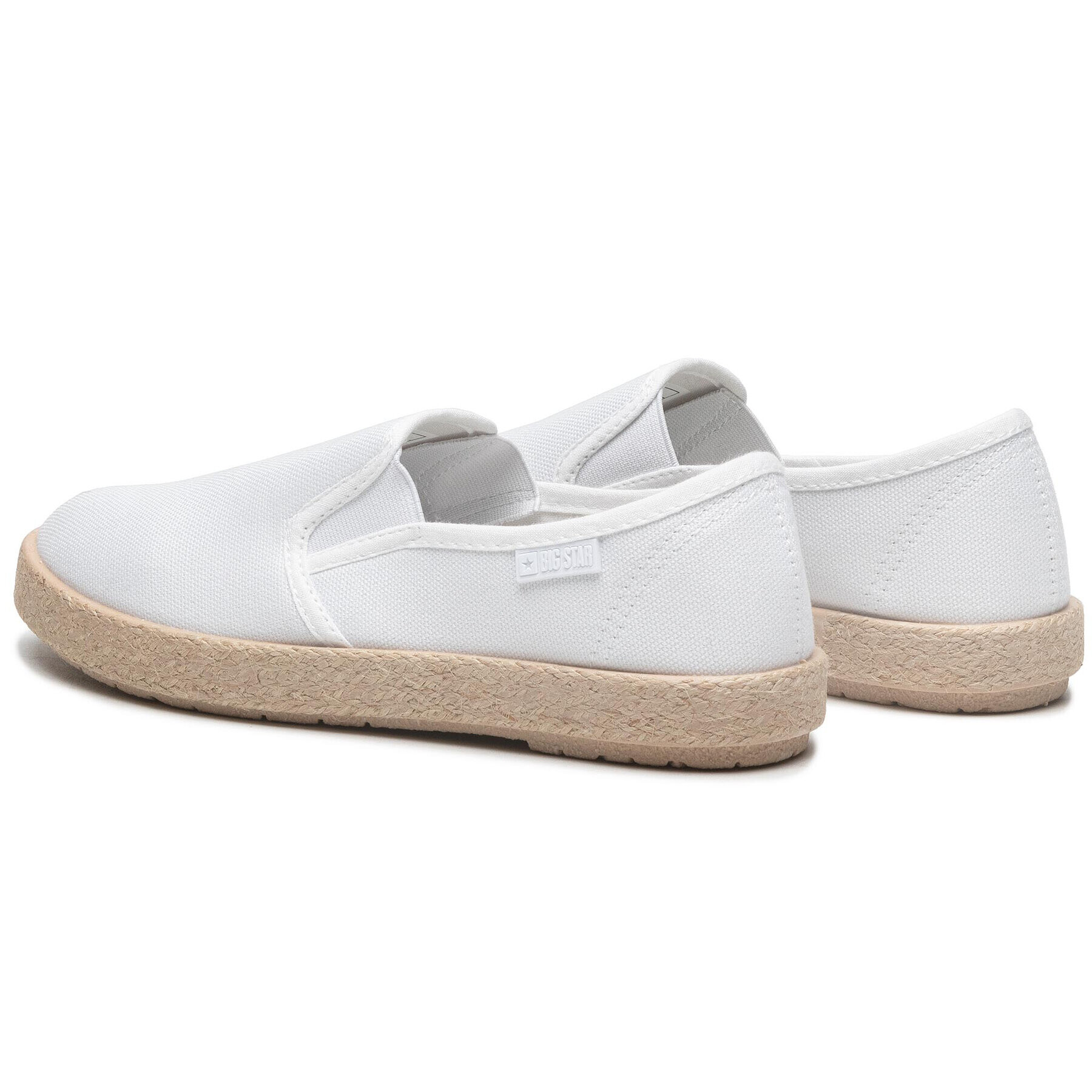 Big Star Shoes Espadrilky DD274015 Biela - Pepit.sk