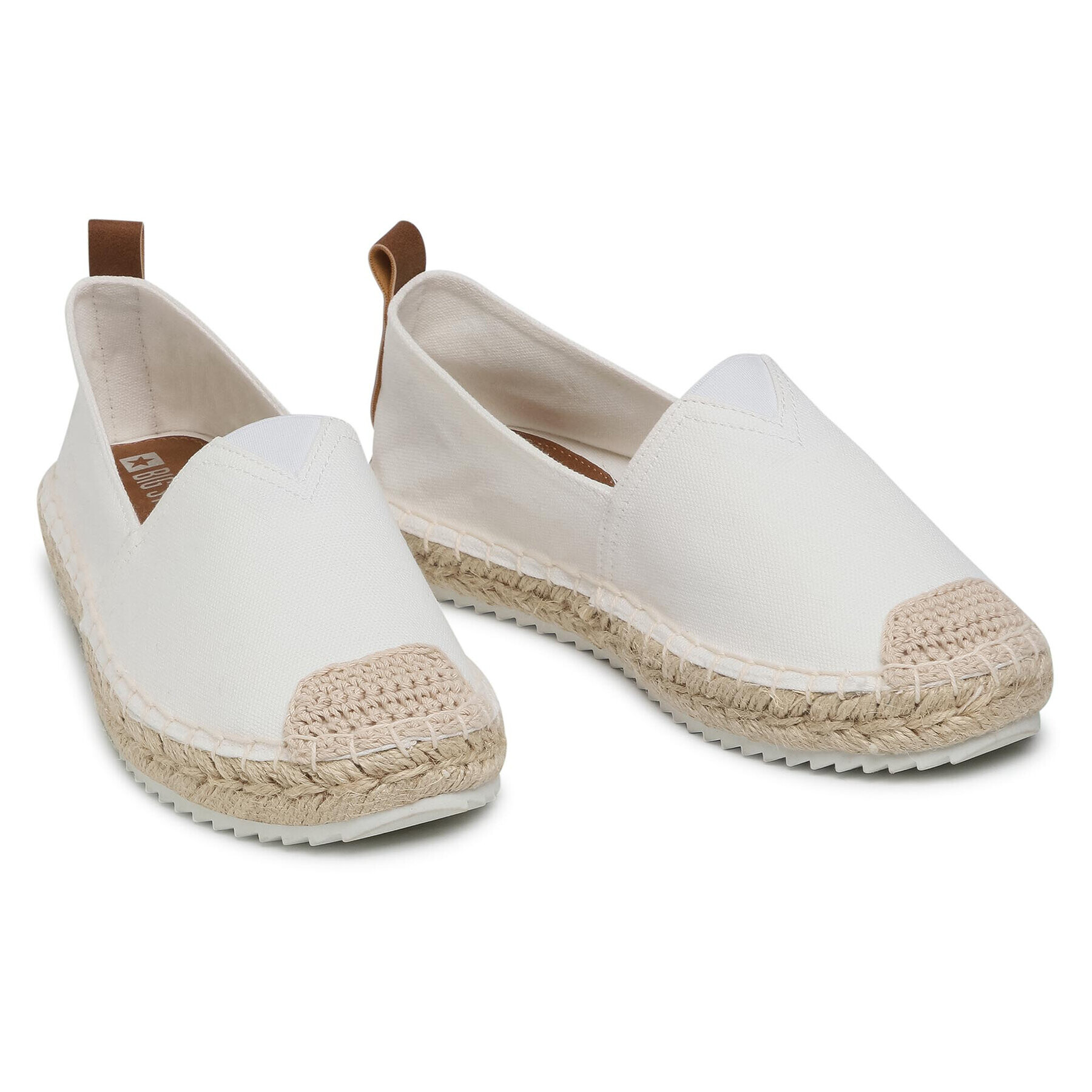 Big Star Shoes Espadrilky HH274493 Biela - Pepit.sk