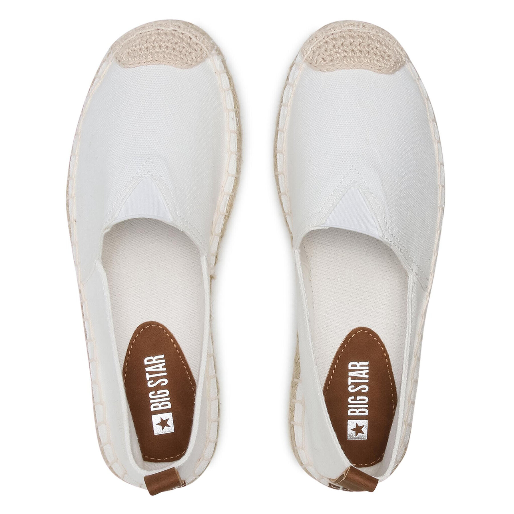 Big Star Shoes Espadrilky HH274493 Biela - Pepit.sk