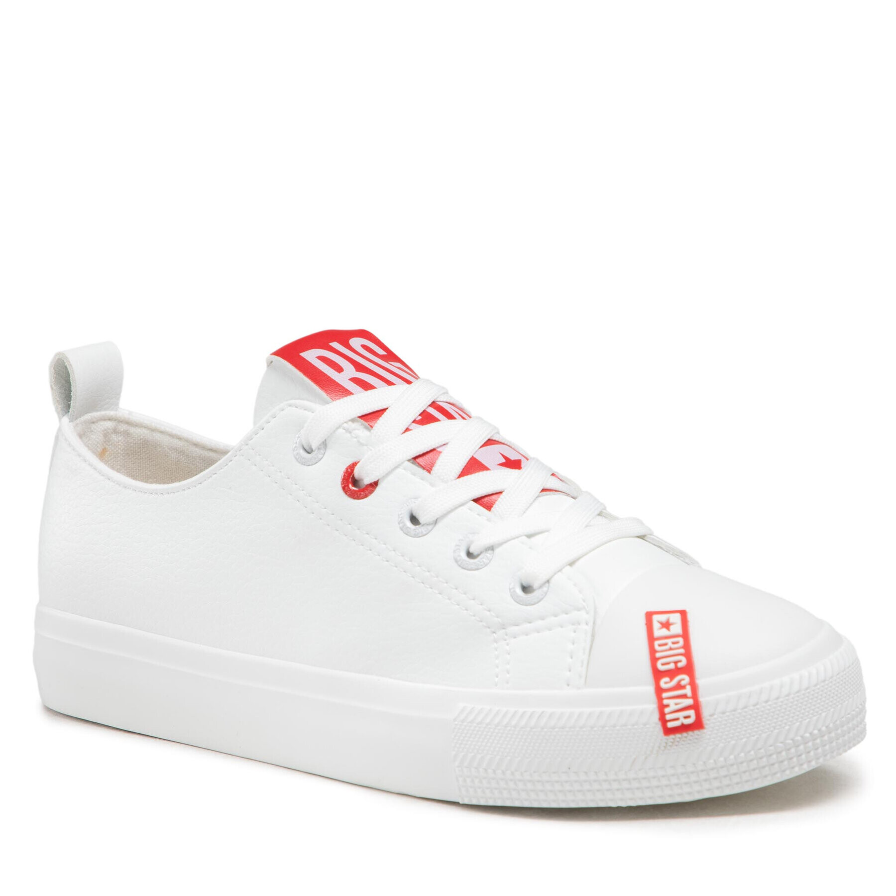 Big Star Shoes BIG STAR Plátenky EE274302 Biela - Pepit.sk