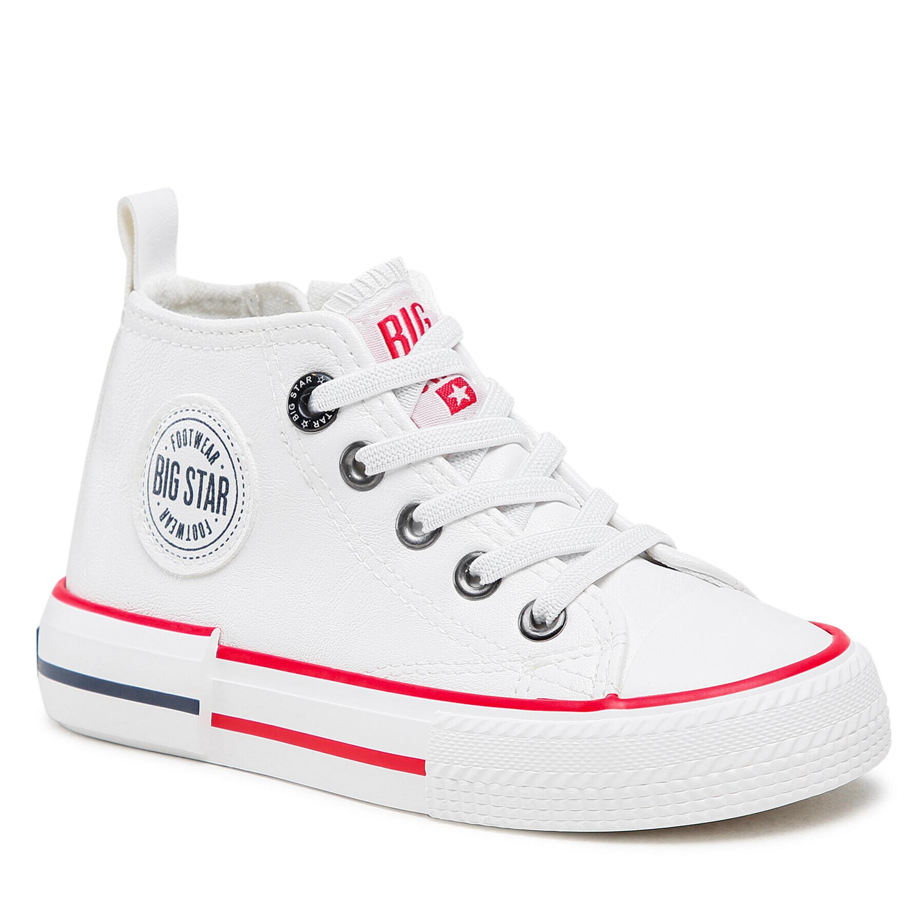 Big Star Shoes BIG STAR Plátenky II374004 Biela - Pepit.sk