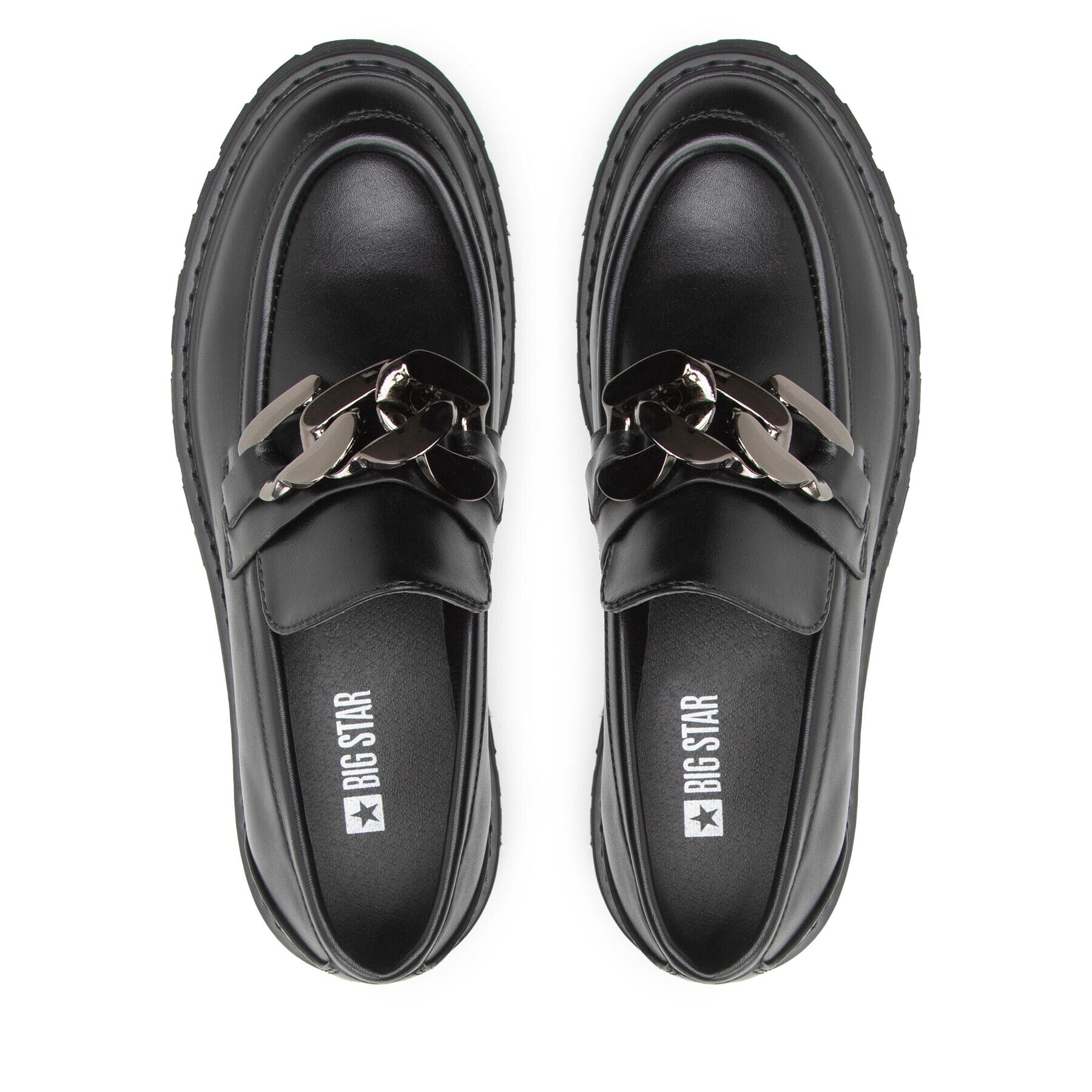 Big Star Shoes Loafers KK274498 Čierna - Pepit.sk