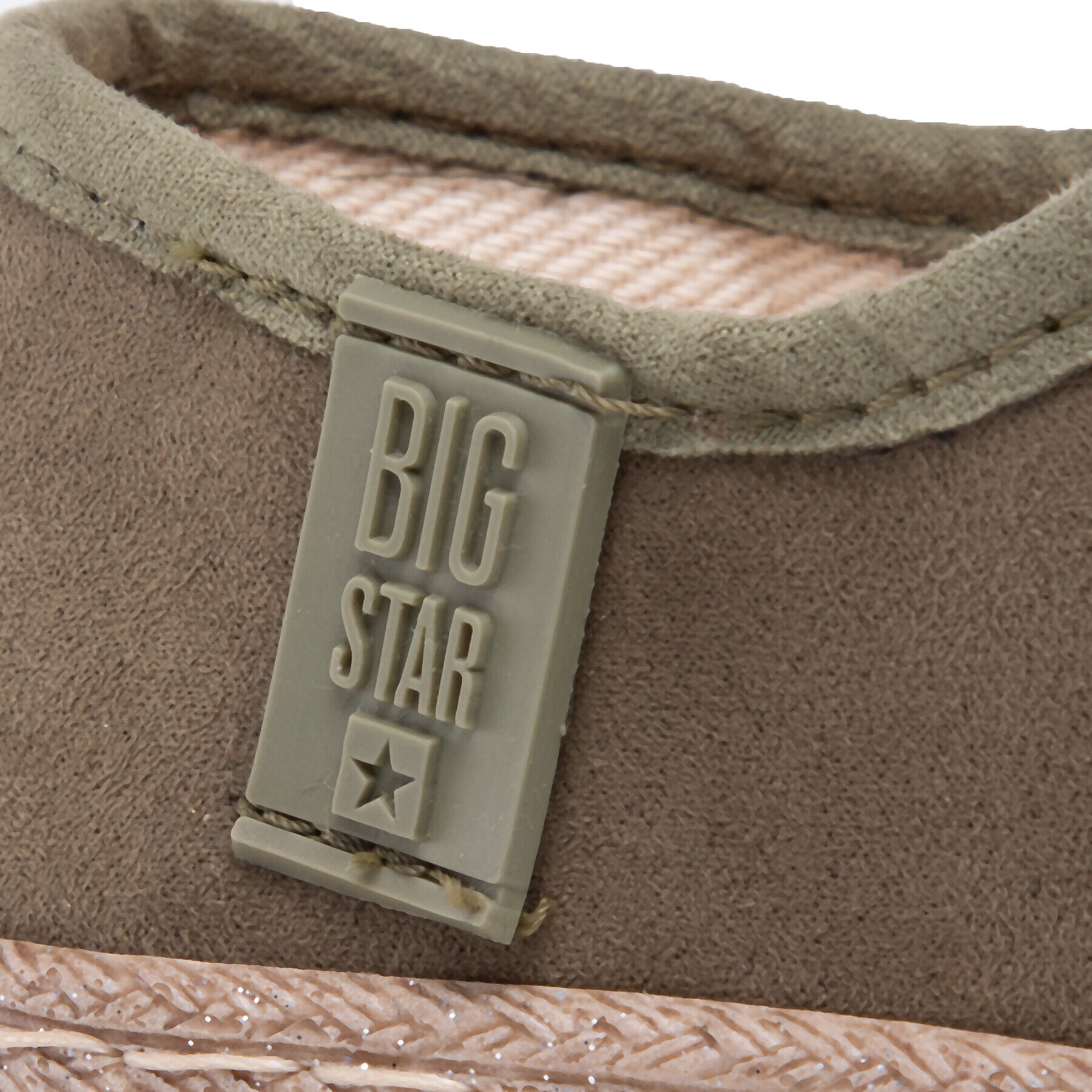 Big Star Shoes Poltopánky KK276007 Kaki - Pepit.sk