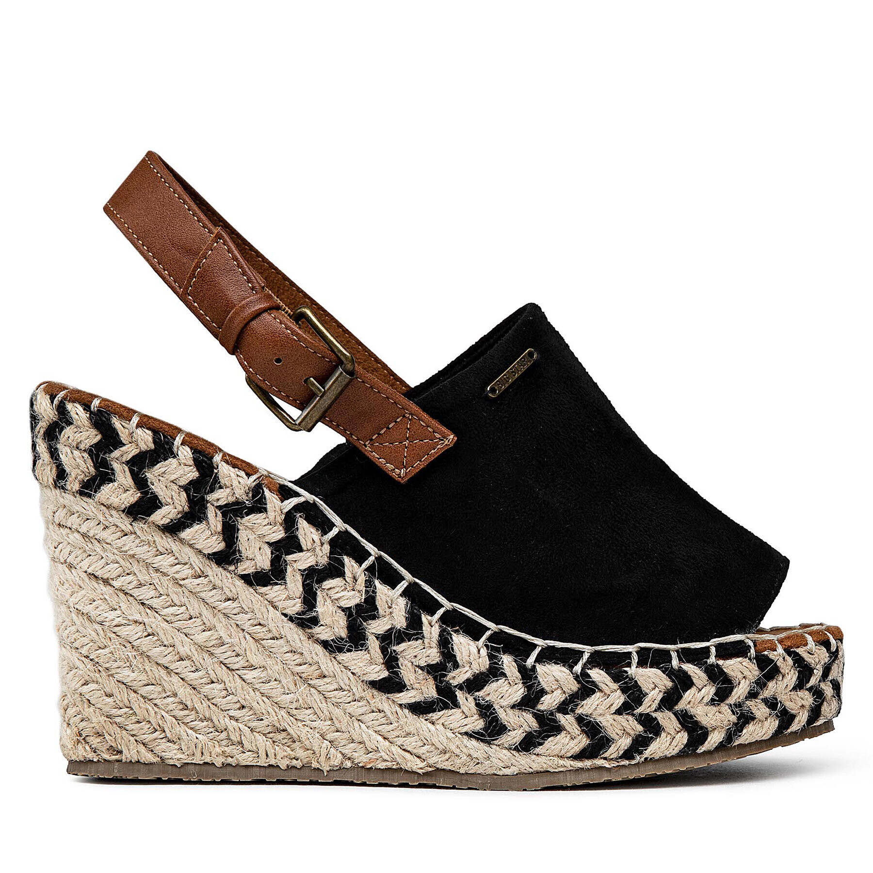 Big Star Shoes Espadrilky FF274979 Čierna - Pepit.sk