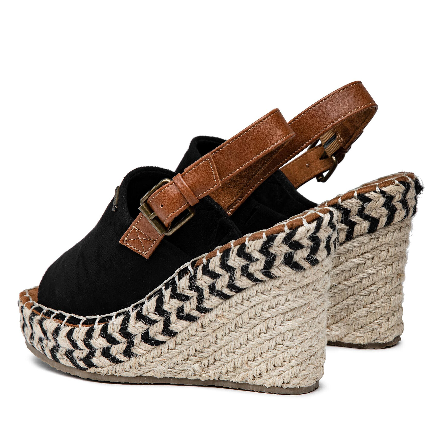 Big Star Shoes Espadrilky FF274979 Čierna - Pepit.sk