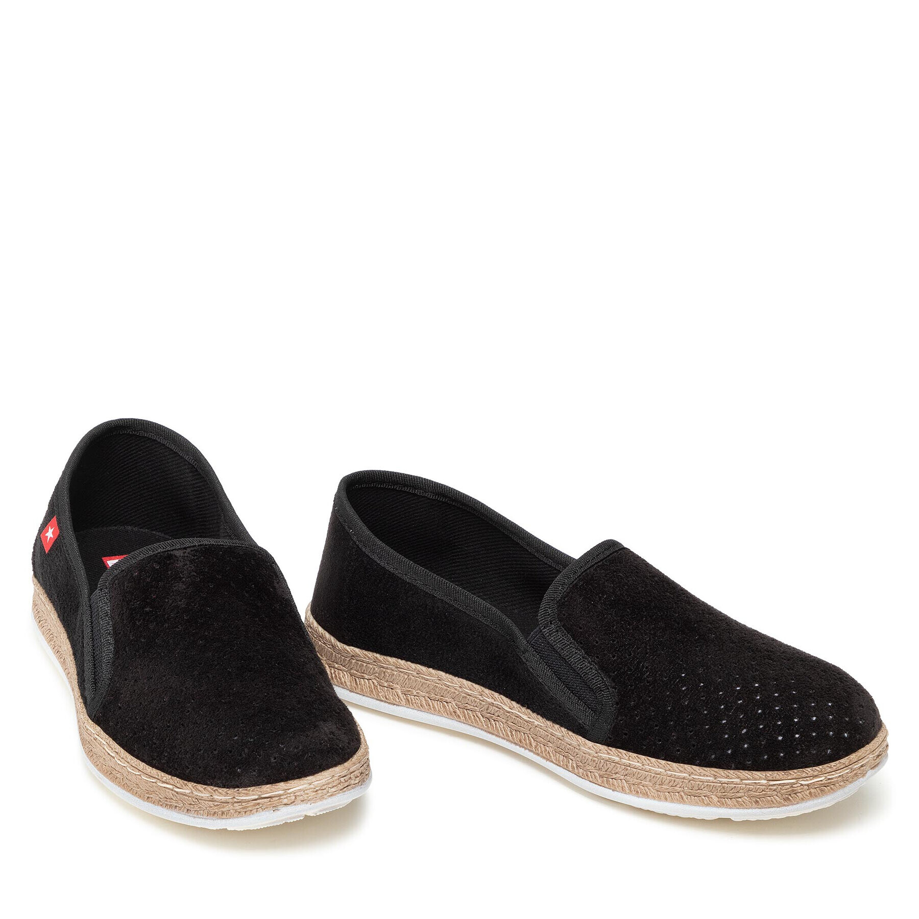 Big Star Shoes Espadrilky FF276032 Čierna - Pepit.sk