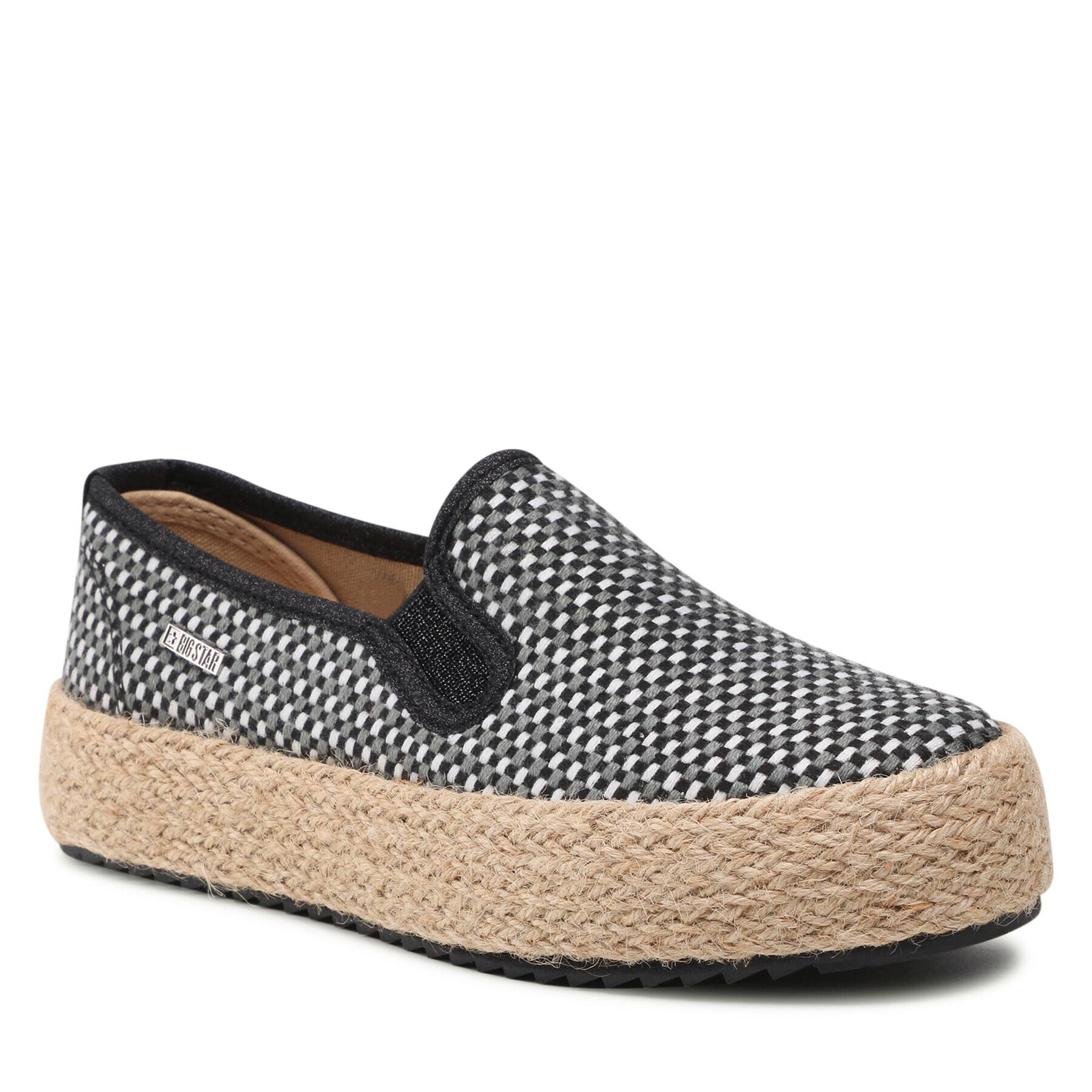 Big Star Shoes Espadrilky JJ274395 Sivá - Pepit.sk