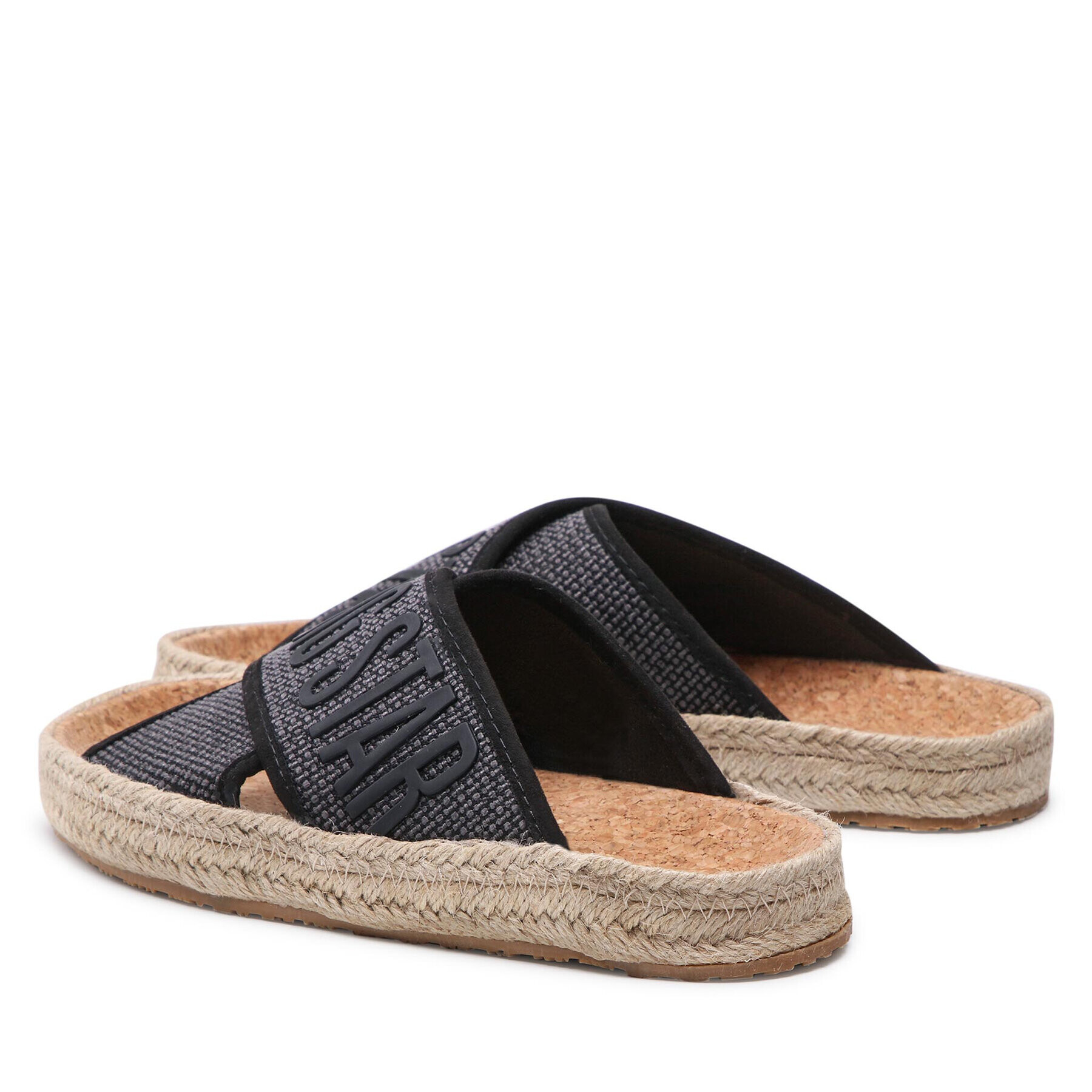 Big Star Shoes Espadrilky JJ274717 Čierna - Pepit.sk