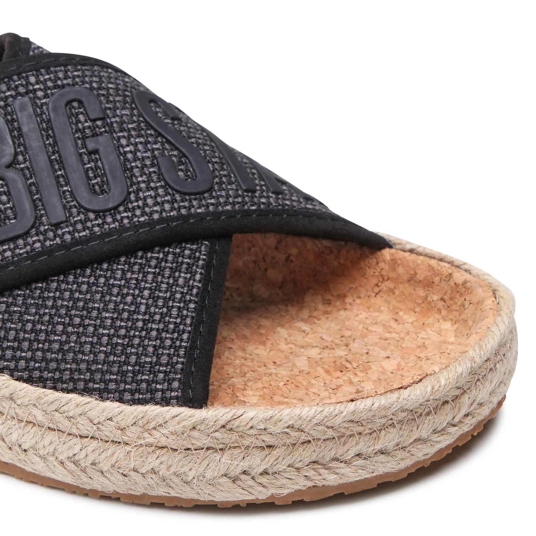 Big Star Shoes Espadrilky JJ274717 Čierna - Pepit.sk