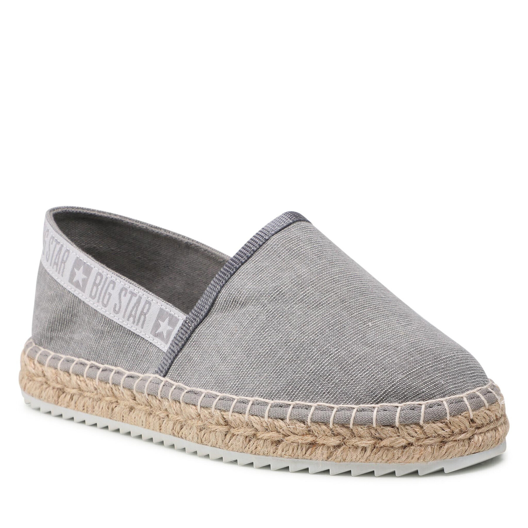 Big Star Shoes Espadrilky JJ274876 Sivá - Pepit.sk