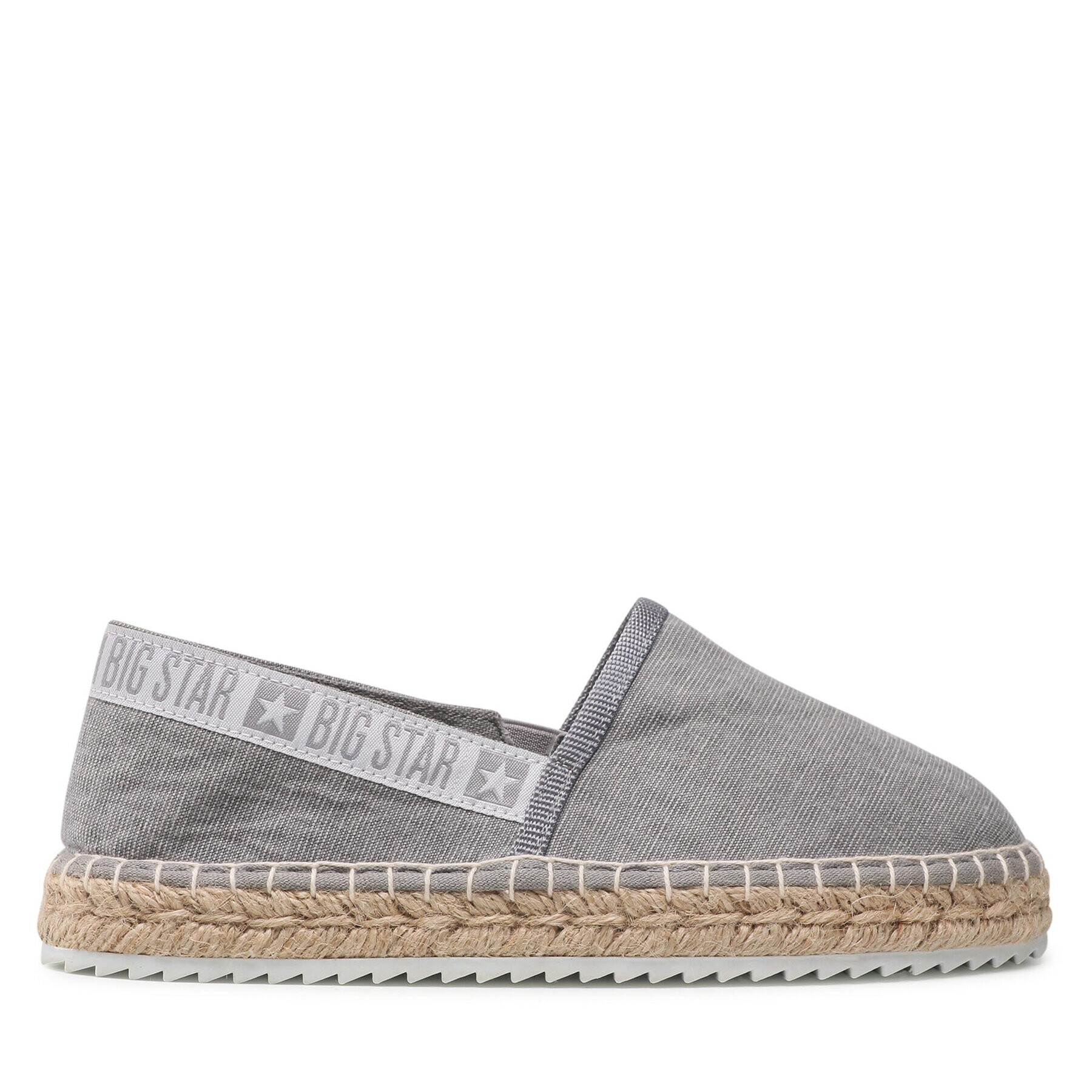 Big Star Shoes Espadrilky JJ274876 Sivá - Pepit.sk