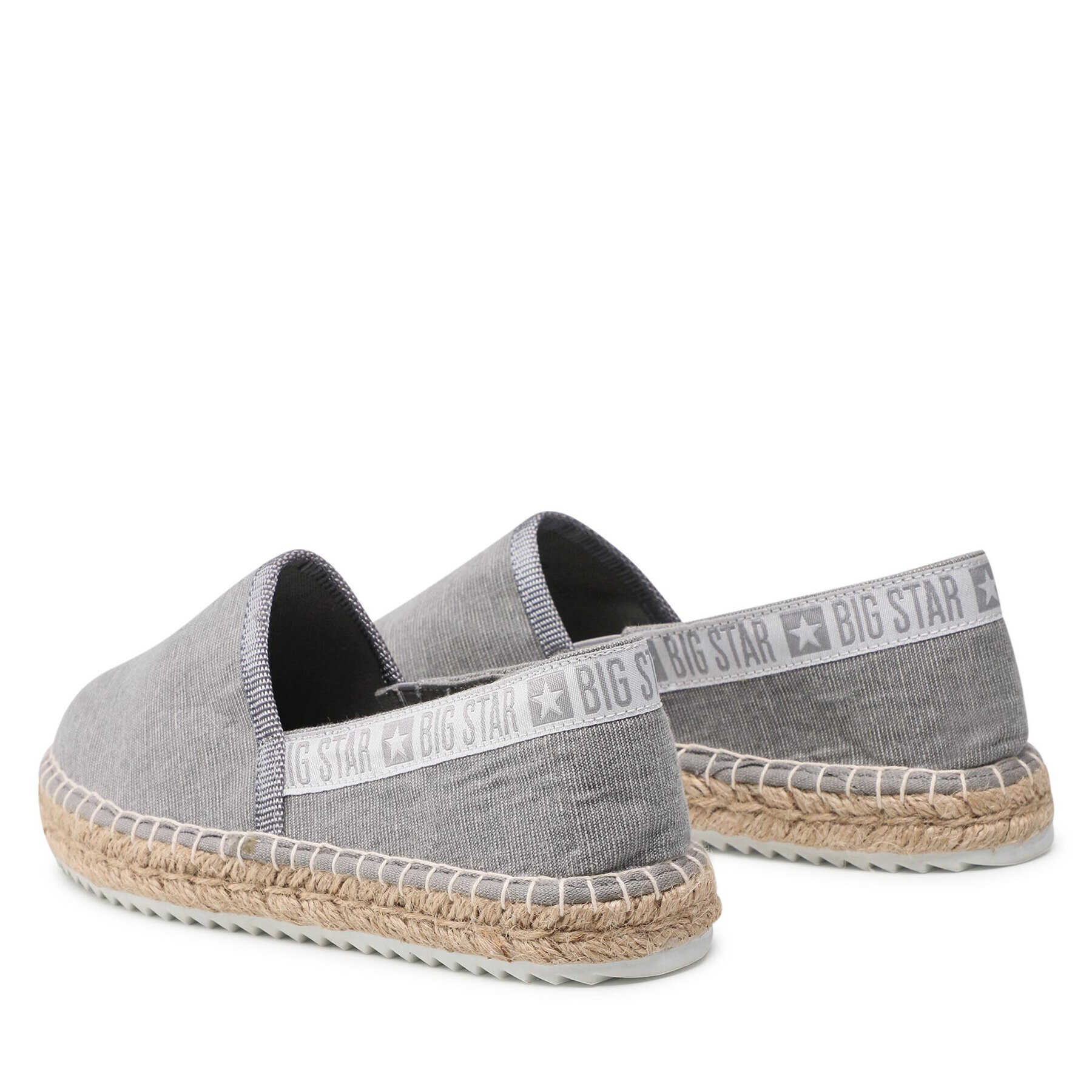 Big Star Shoes Espadrilky JJ274876 Sivá - Pepit.sk