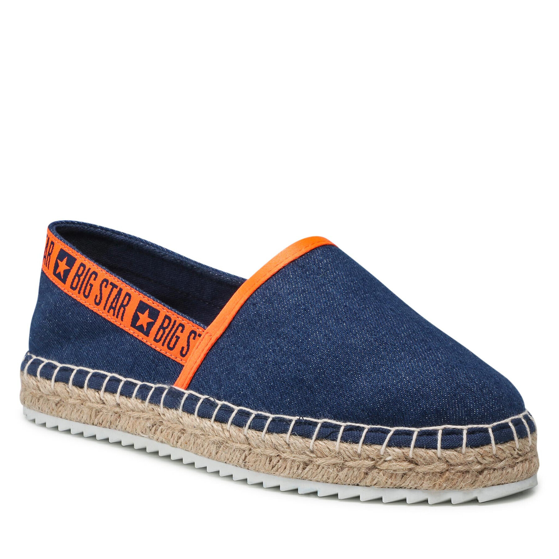 Big Star Shoes Espadrilky JJ274877 Tmavomodrá - Pepit.sk