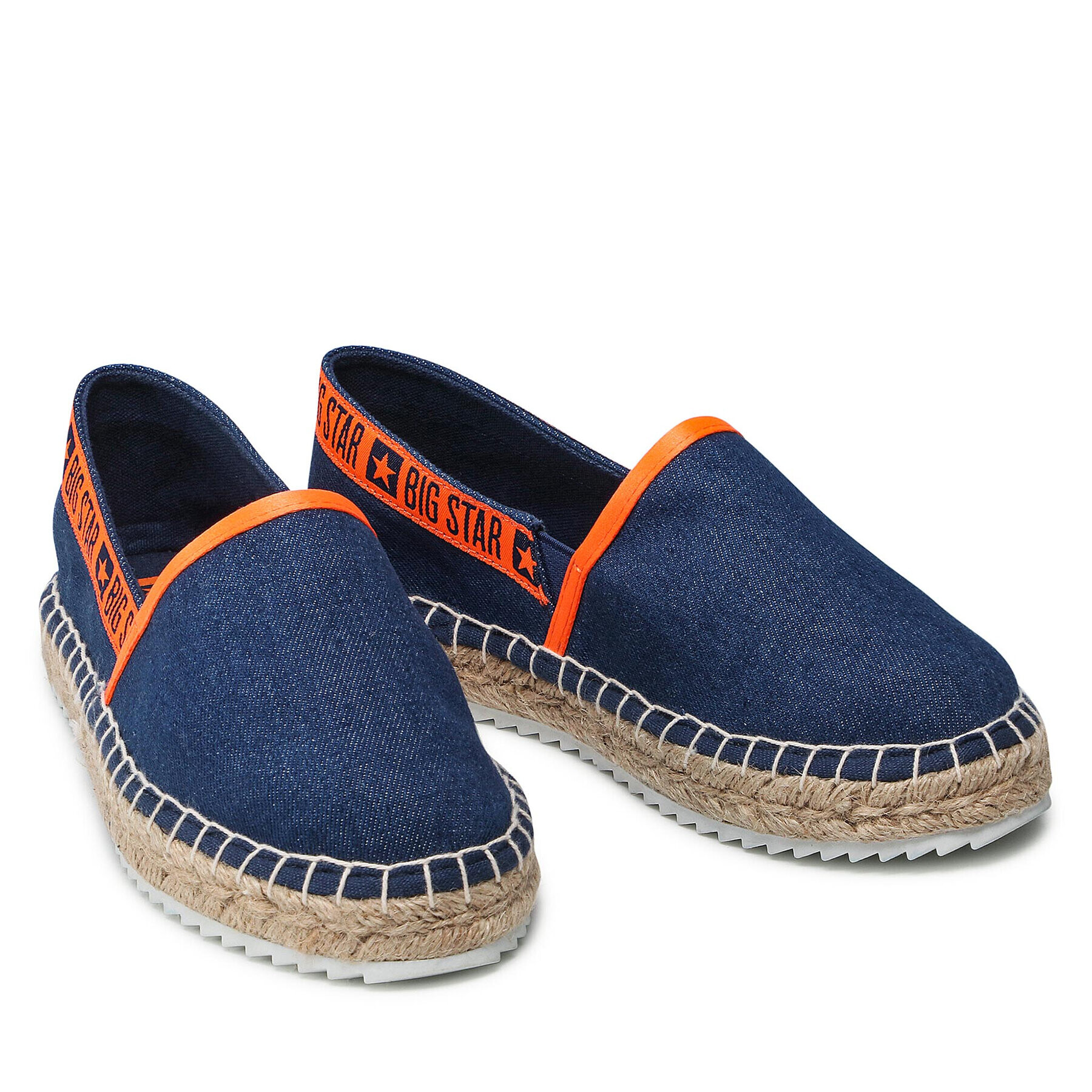 Big Star Shoes Espadrilky JJ274877 Tmavomodrá - Pepit.sk