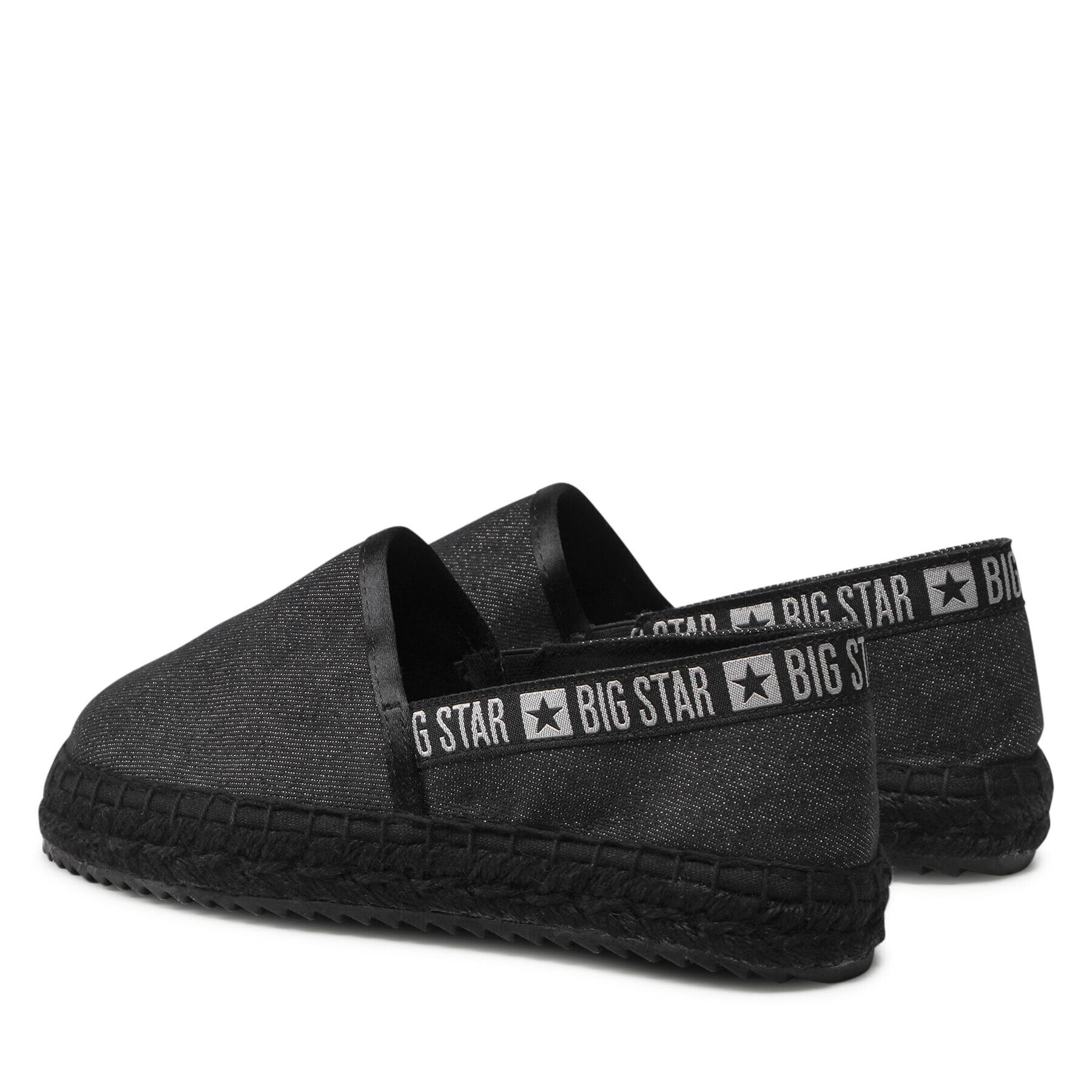 Big Star Shoes Espadrilky JJ274878 Čierna - Pepit.sk