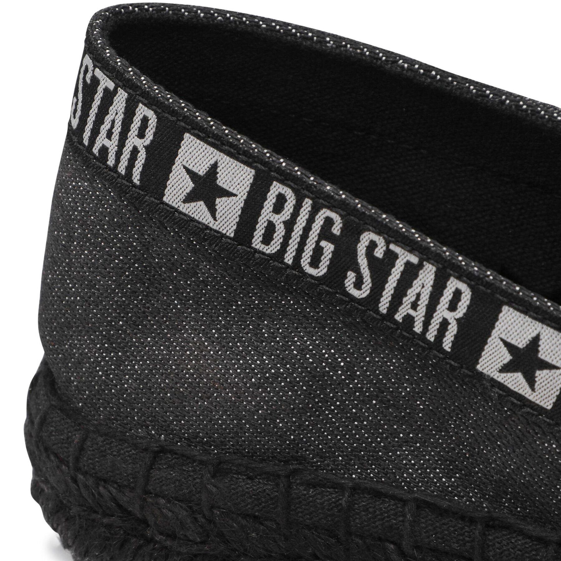 Big Star Shoes Espadrilky JJ274878 Čierna - Pepit.sk