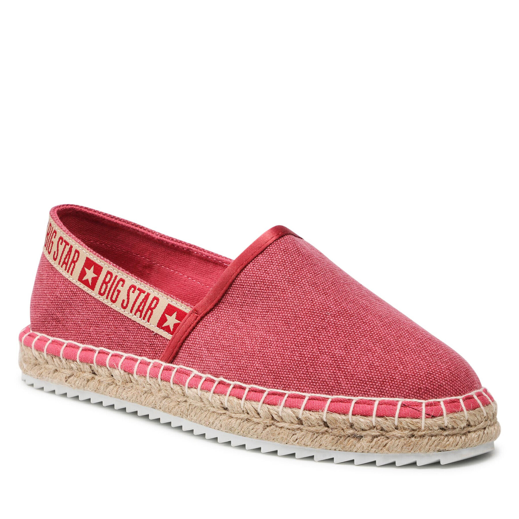 Big Star Shoes Espadrilky JJ274880 Červená - Pepit.sk