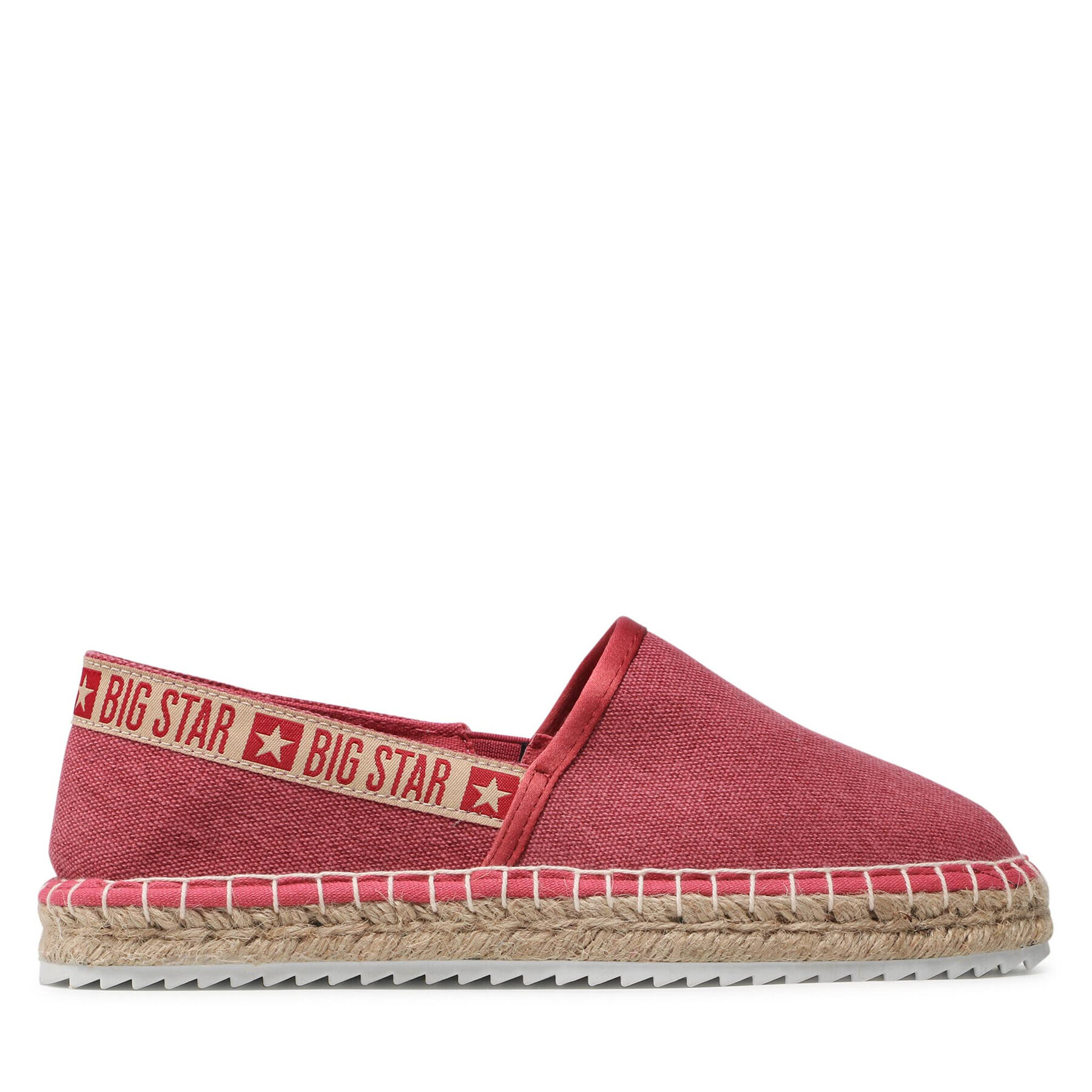 Big Star Shoes Espadrilky JJ274880 Červená - Pepit.sk