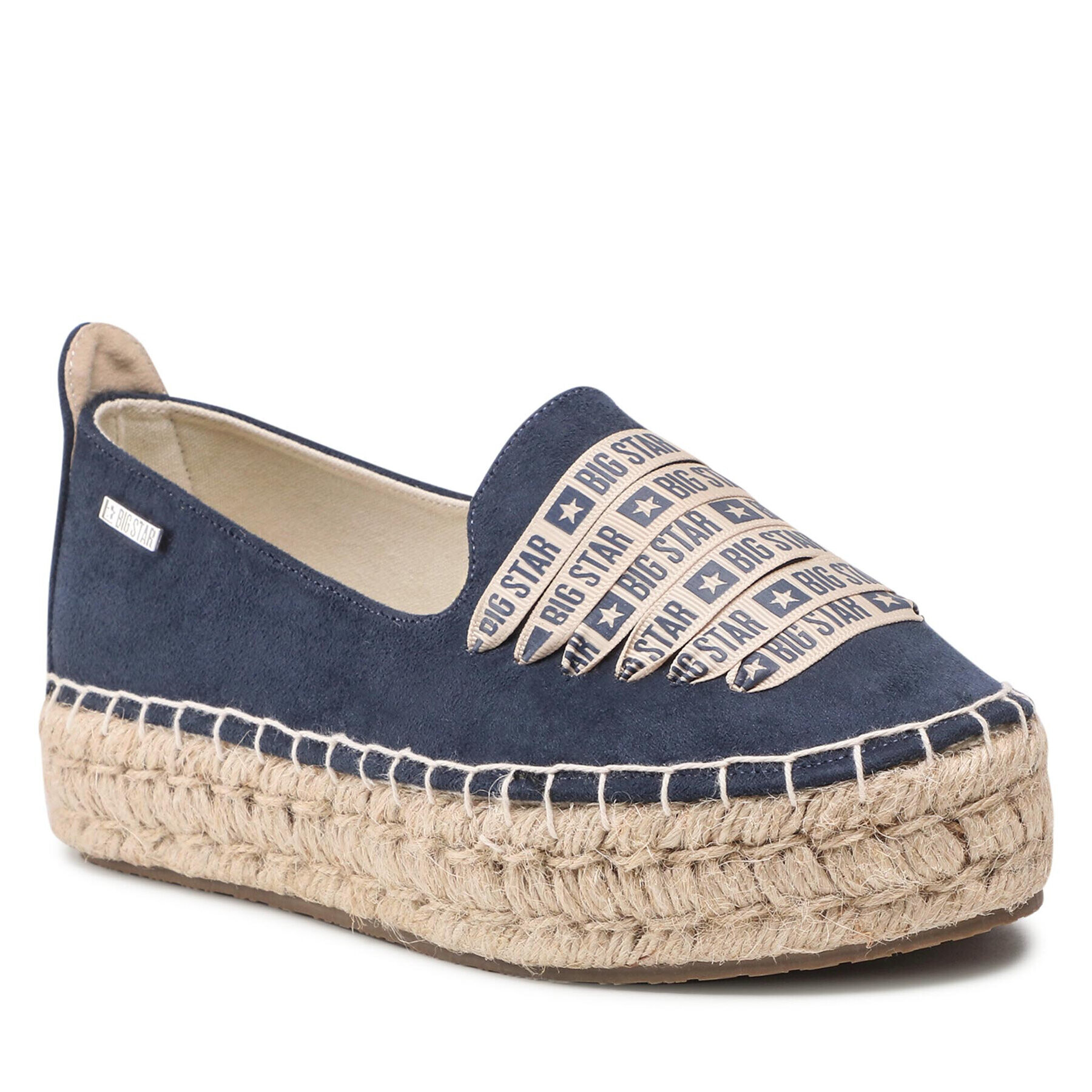 Big Star Shoes Espadrilky JJ274889 Modrá - Pepit.sk