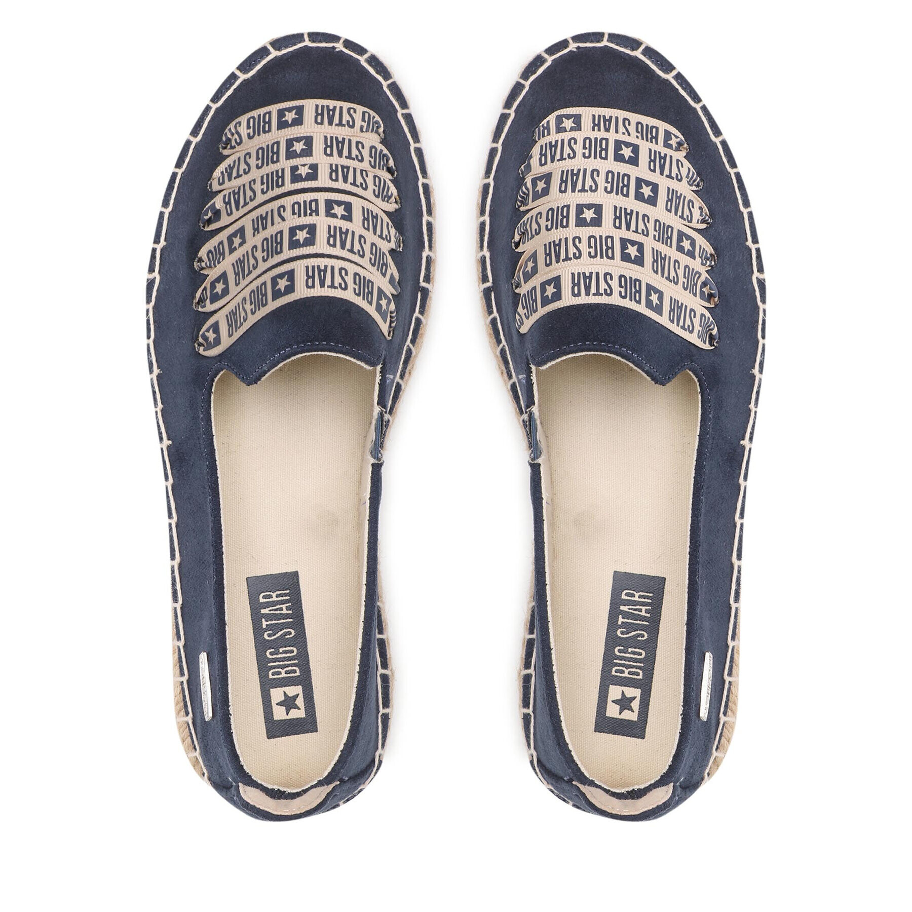 Big Star Shoes Espadrilky JJ274889 Modrá - Pepit.sk