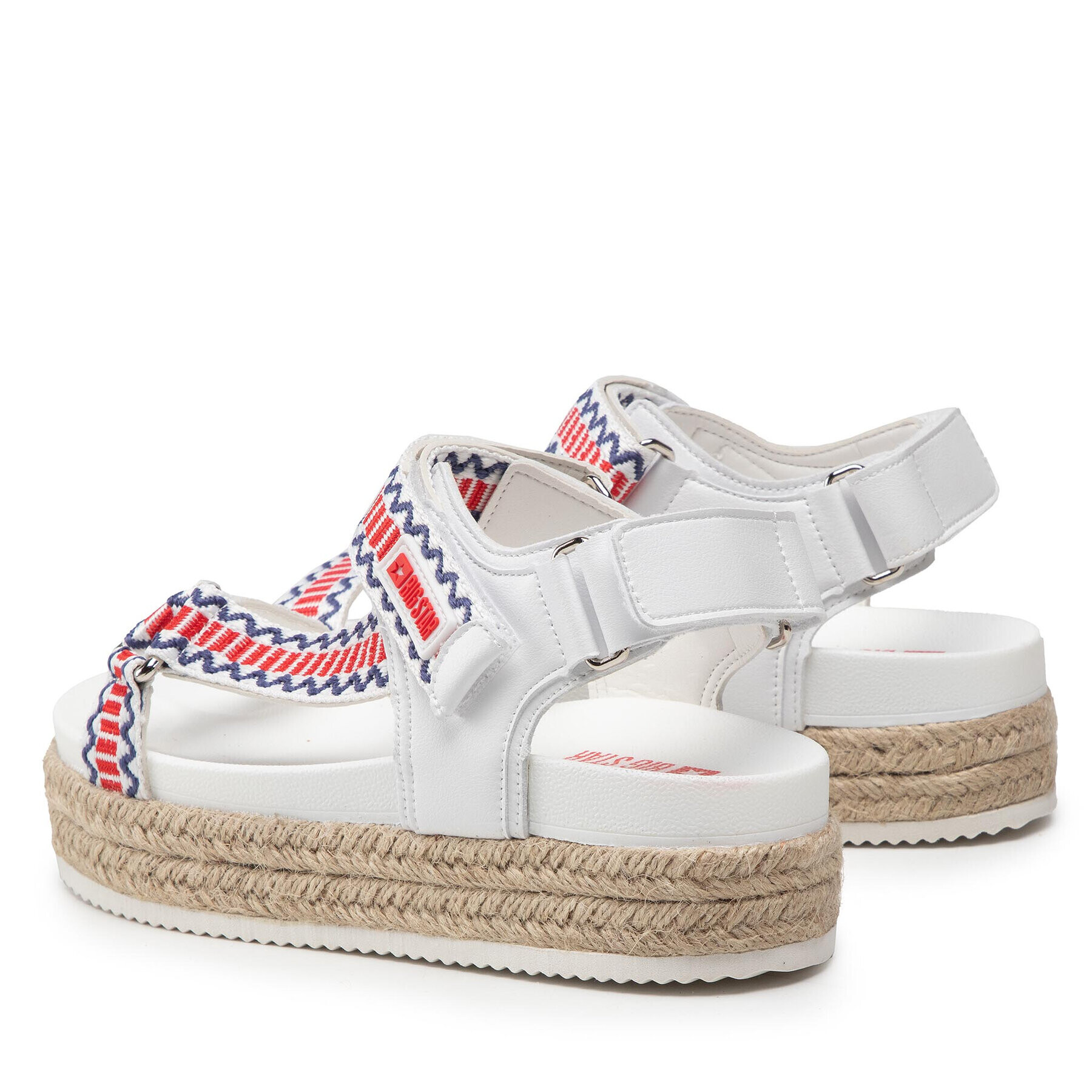 Big Star Shoes Espadrilky JJ274941 Biela - Pepit.sk