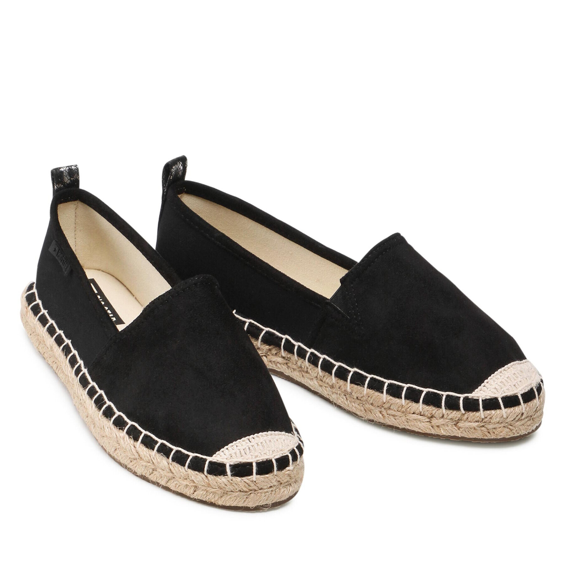 Big Star Shoes Espadrilky JJ274952 Čierna - Pepit.sk