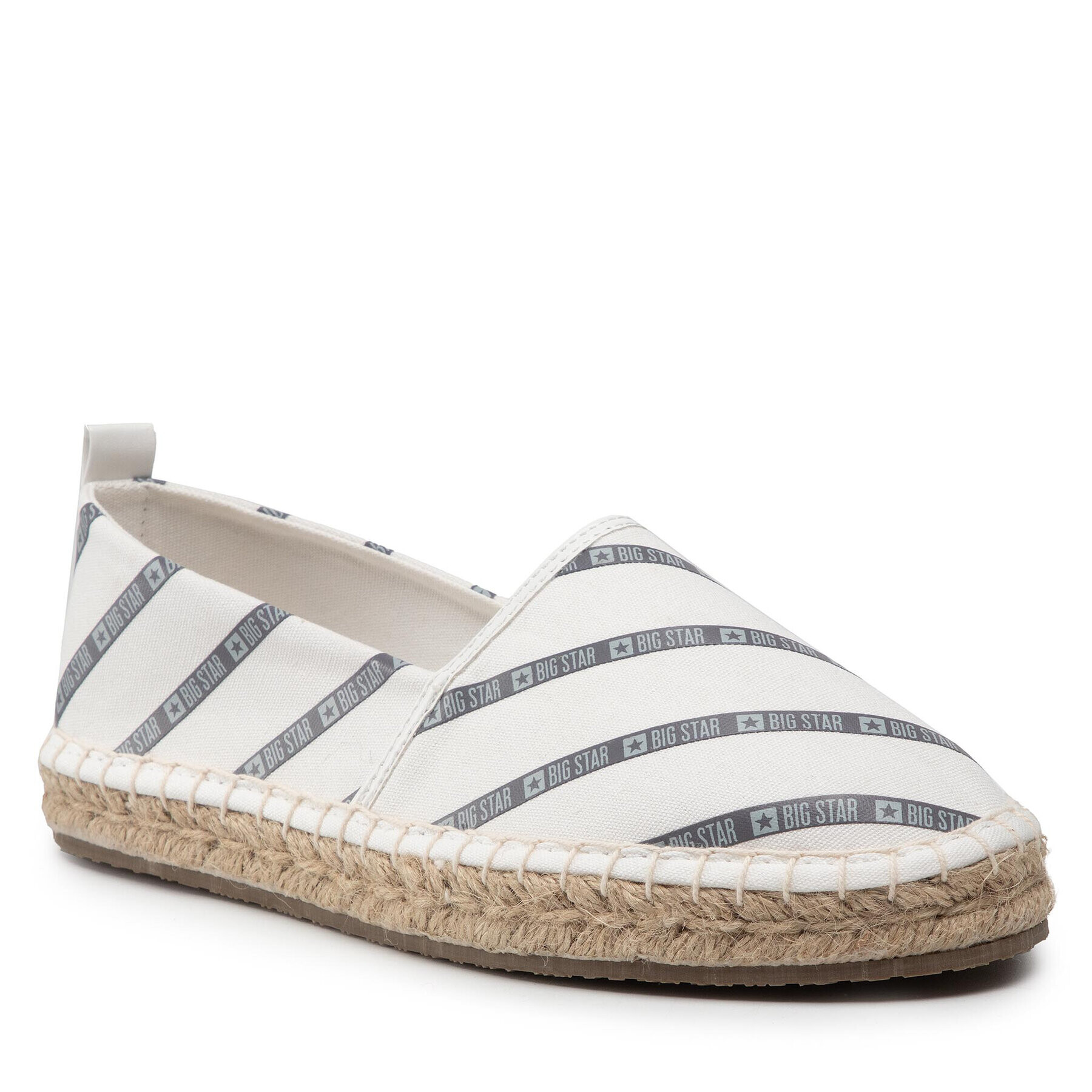 Big Star Shoes Espadrilky JJ274959 Biela - Pepit.sk