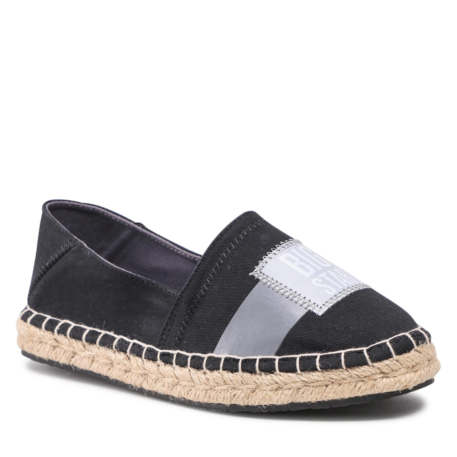 Big Star Shoes Espadrilky JJ274963 Čierna - Pepit.sk