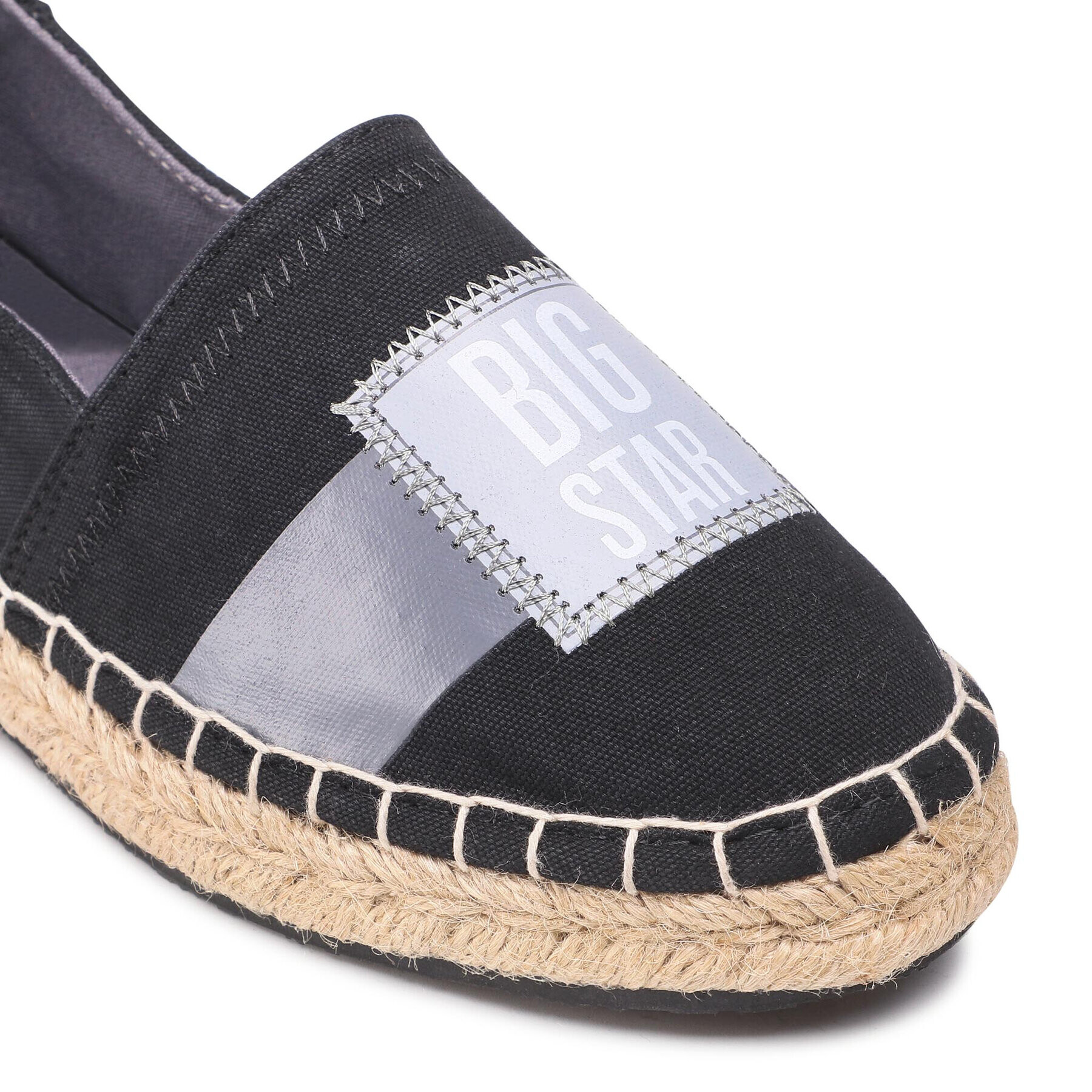 Big Star Shoes Espadrilky JJ274963 Čierna - Pepit.sk