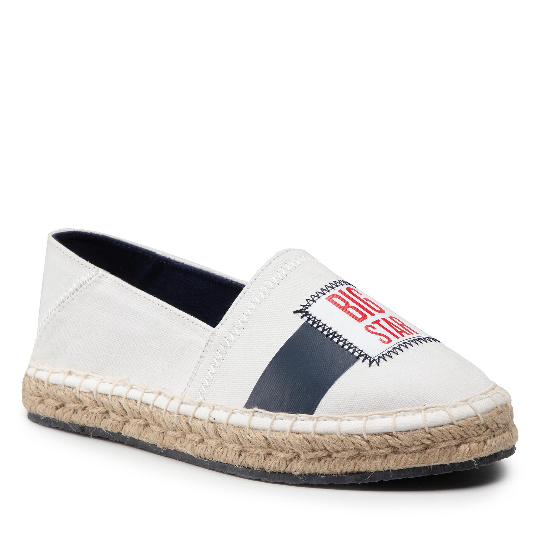 Big Star Shoes Espadrilky JJ274964 Biela - Pepit.sk