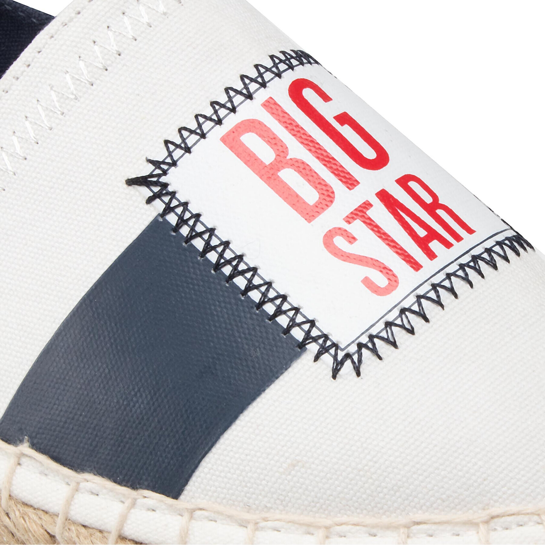 Big Star Shoes Espadrilky JJ274964 Biela - Pepit.sk