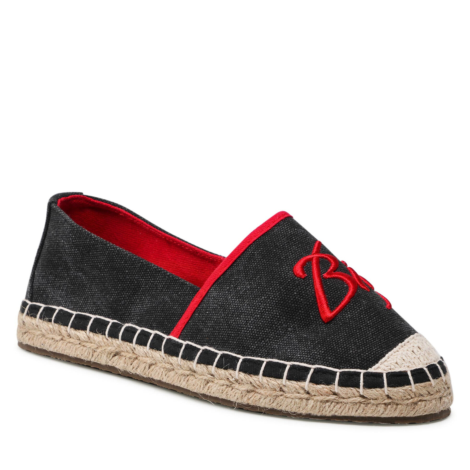 Big Star Shoes Espadrilky JJ274972 Čierna - Pepit.sk