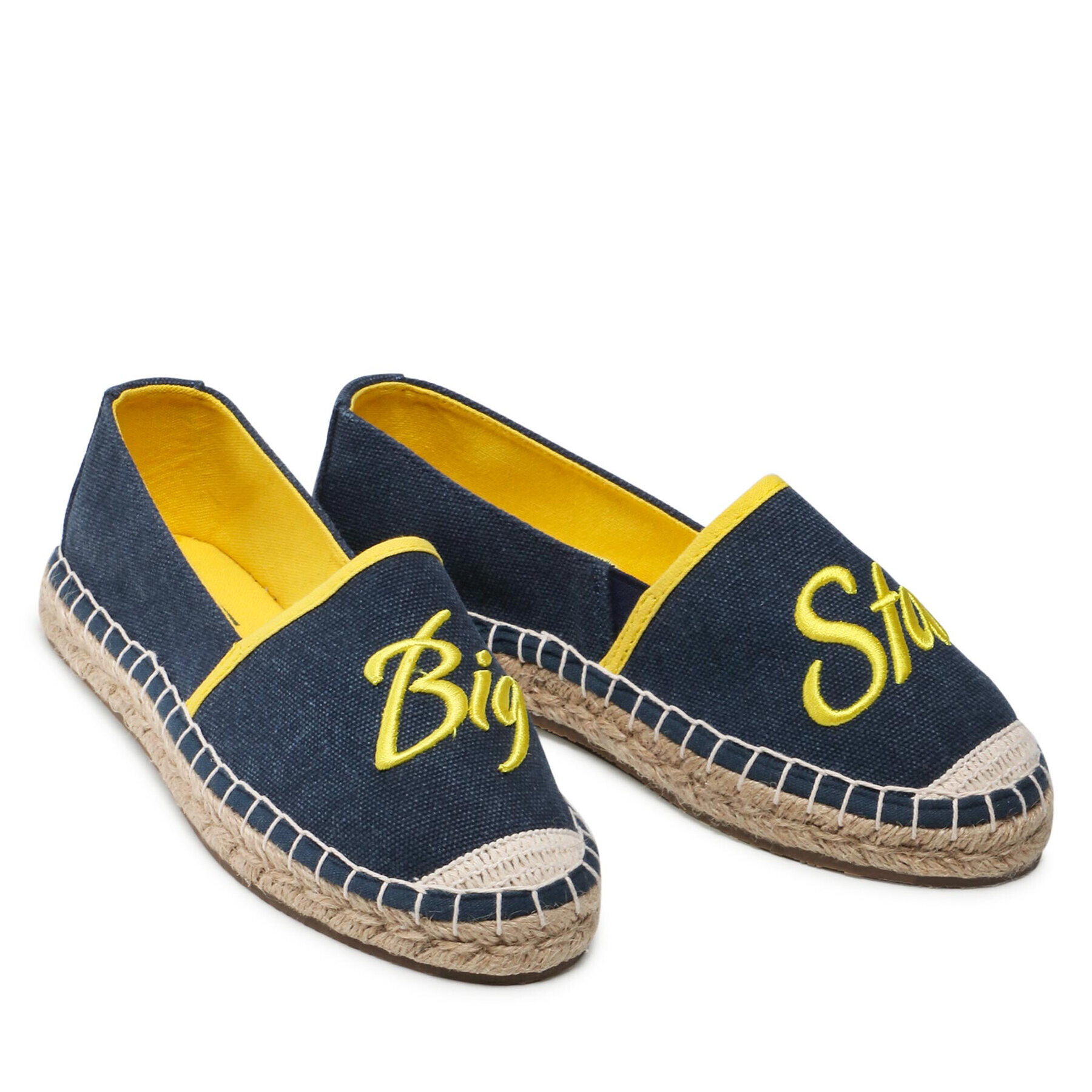 Big Star Shoes Espadrilky JJ274973 Tmavomodrá - Pepit.sk